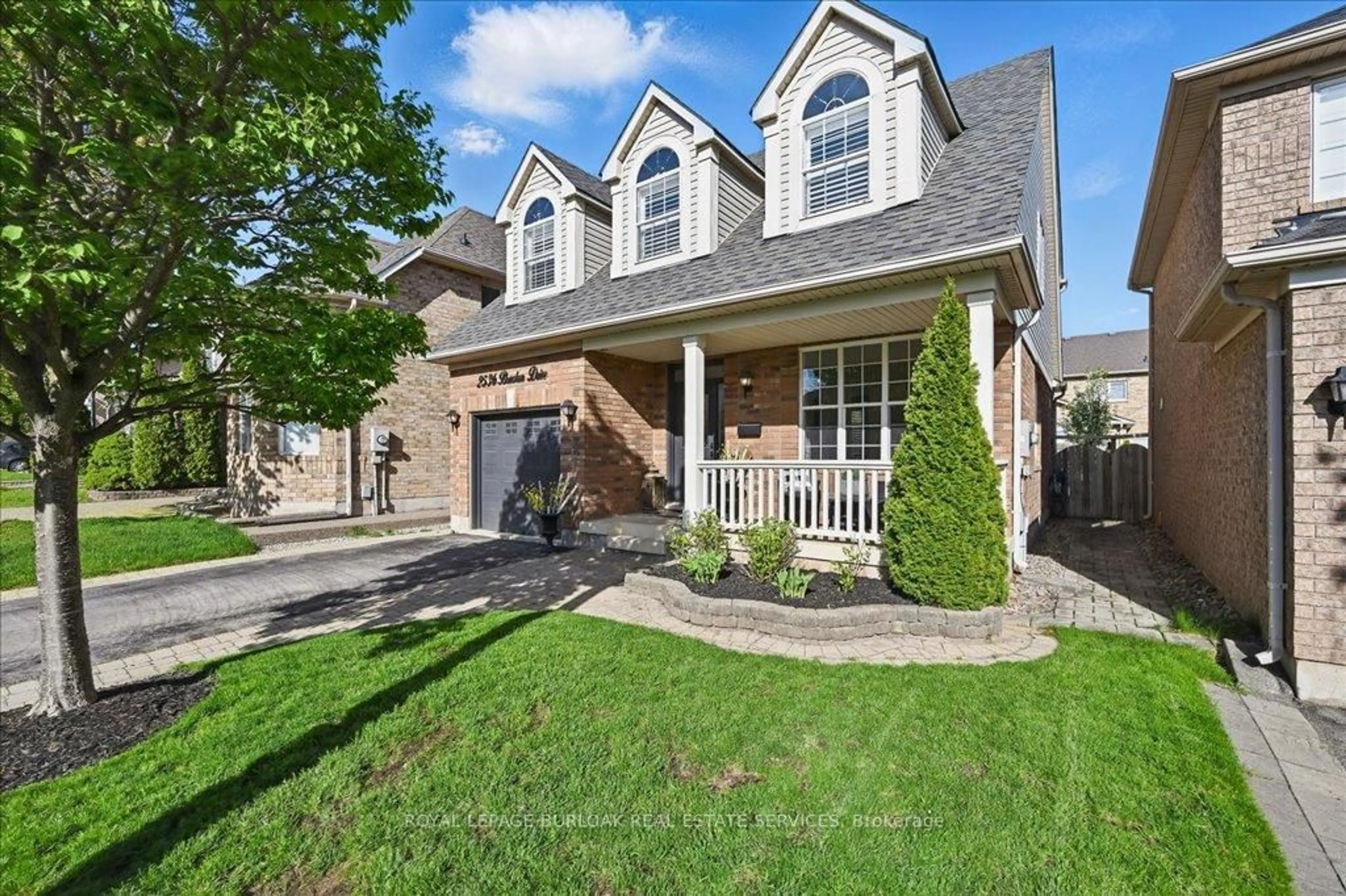 Home with brick exterior material, street for 2536 Bracken Dr, Oakville Ontario L6M 4R7