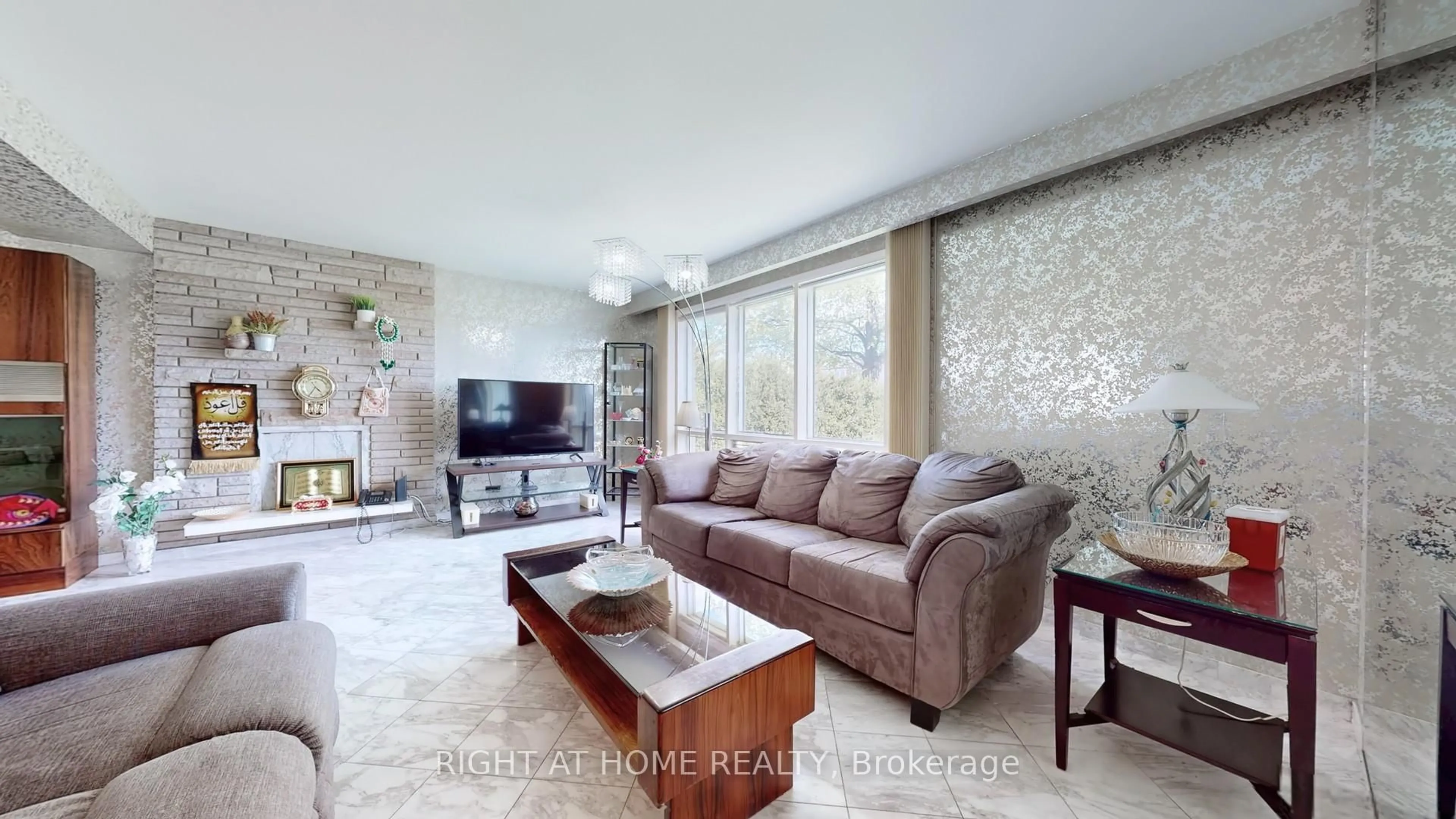 Living room with furniture, unknown for 106 Grandravine Dr, Toronto Ontario M3J 1B4