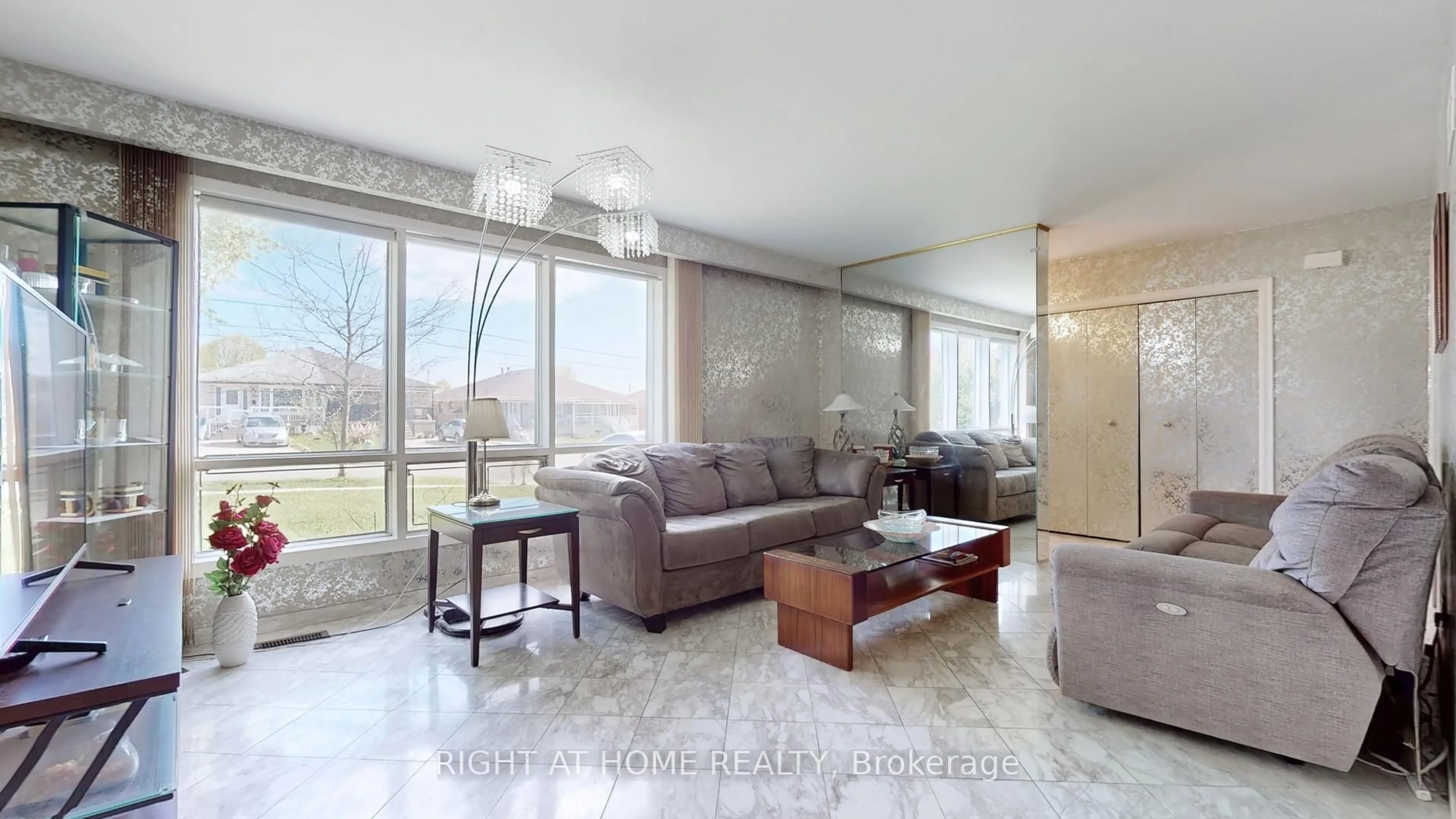 Living room with furniture, unknown for 106 Grandravine Dr, Toronto Ontario M3J 1B4
