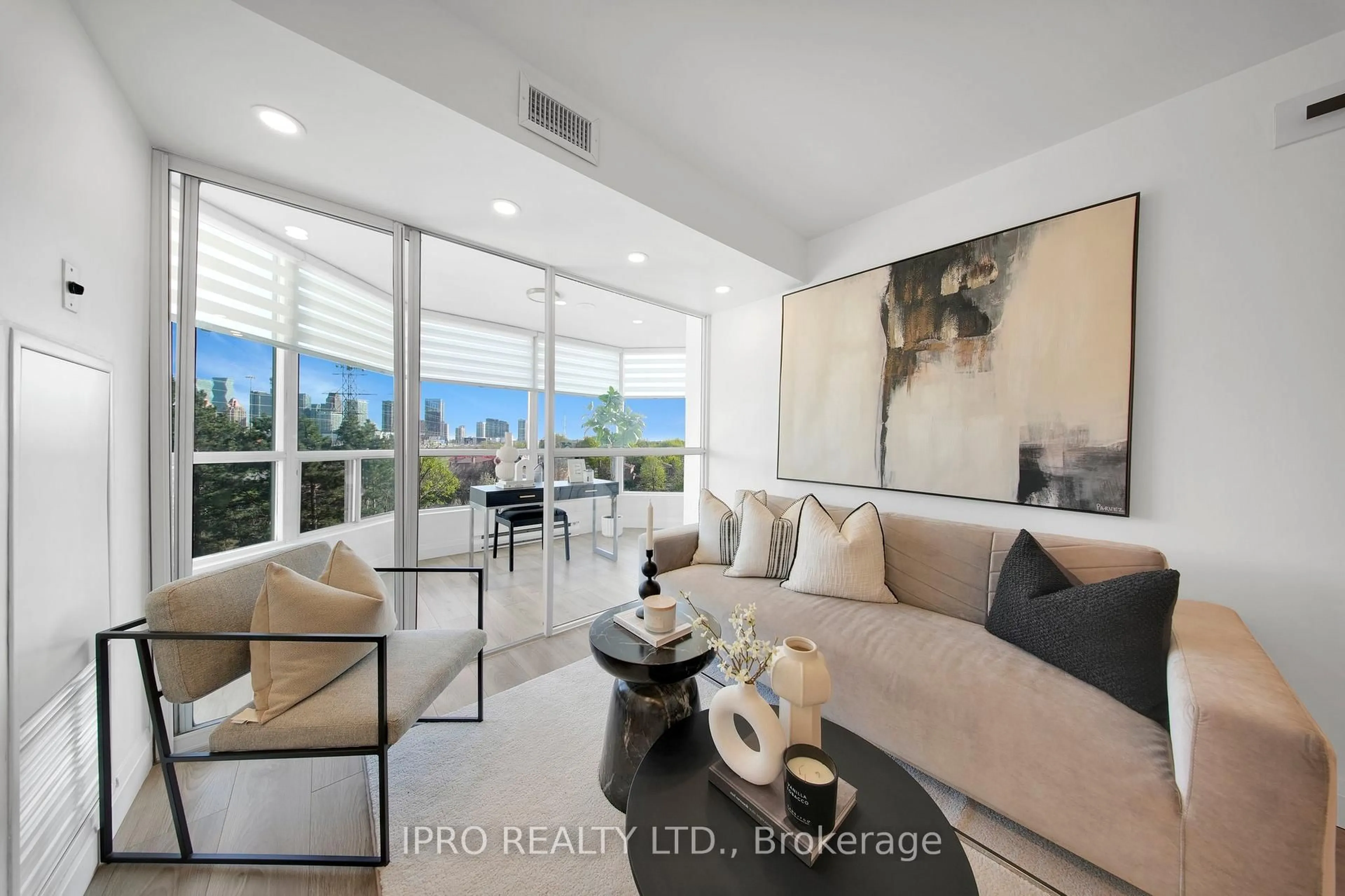 Living room with furniture, unknown for 4460 Tucana Crt #408, Mississauga Ontario L5R 3K9