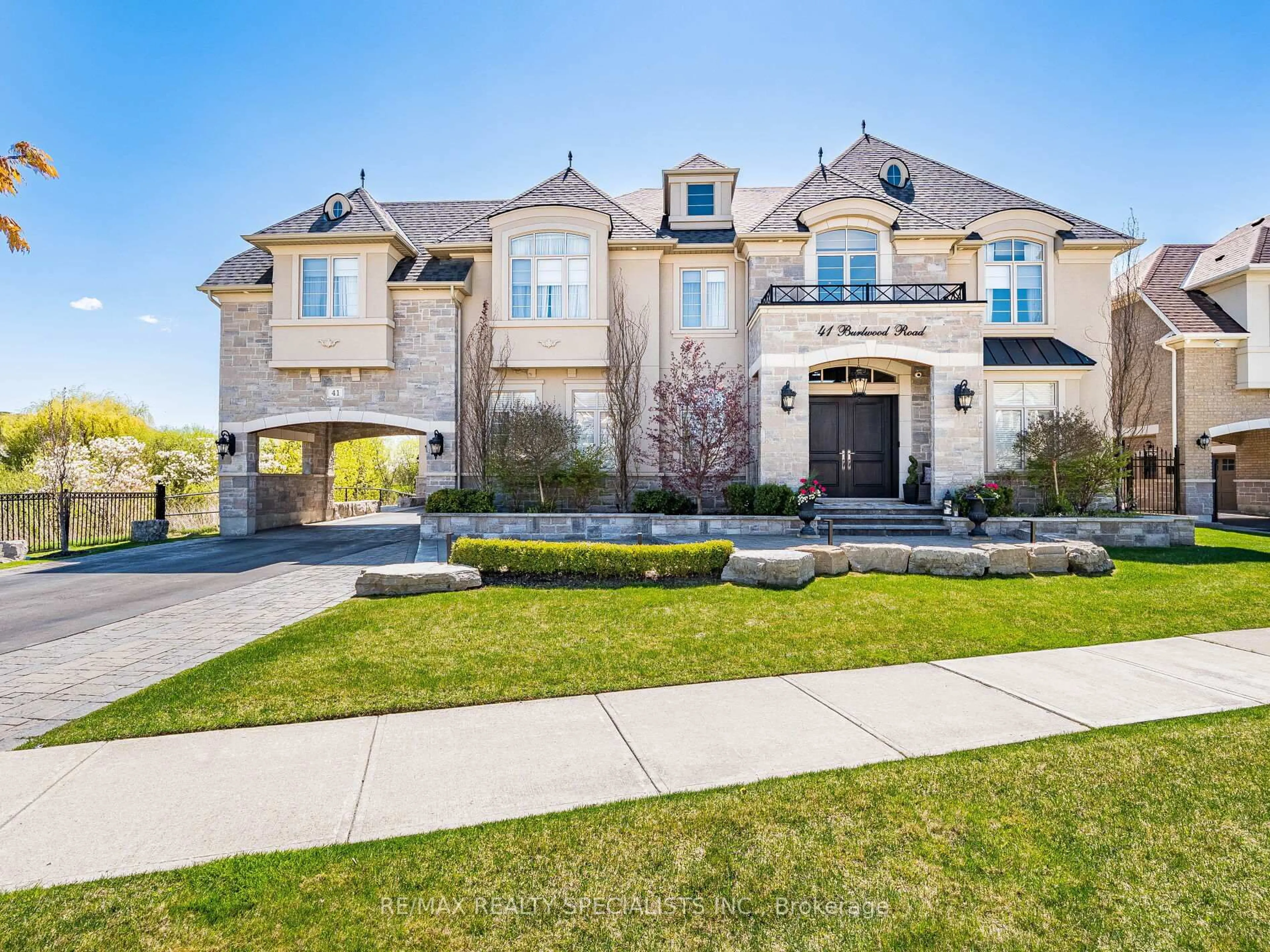Home with brick exterior material, street for 41 Burlwood Rd, Brampton Ontario L6P 4E8