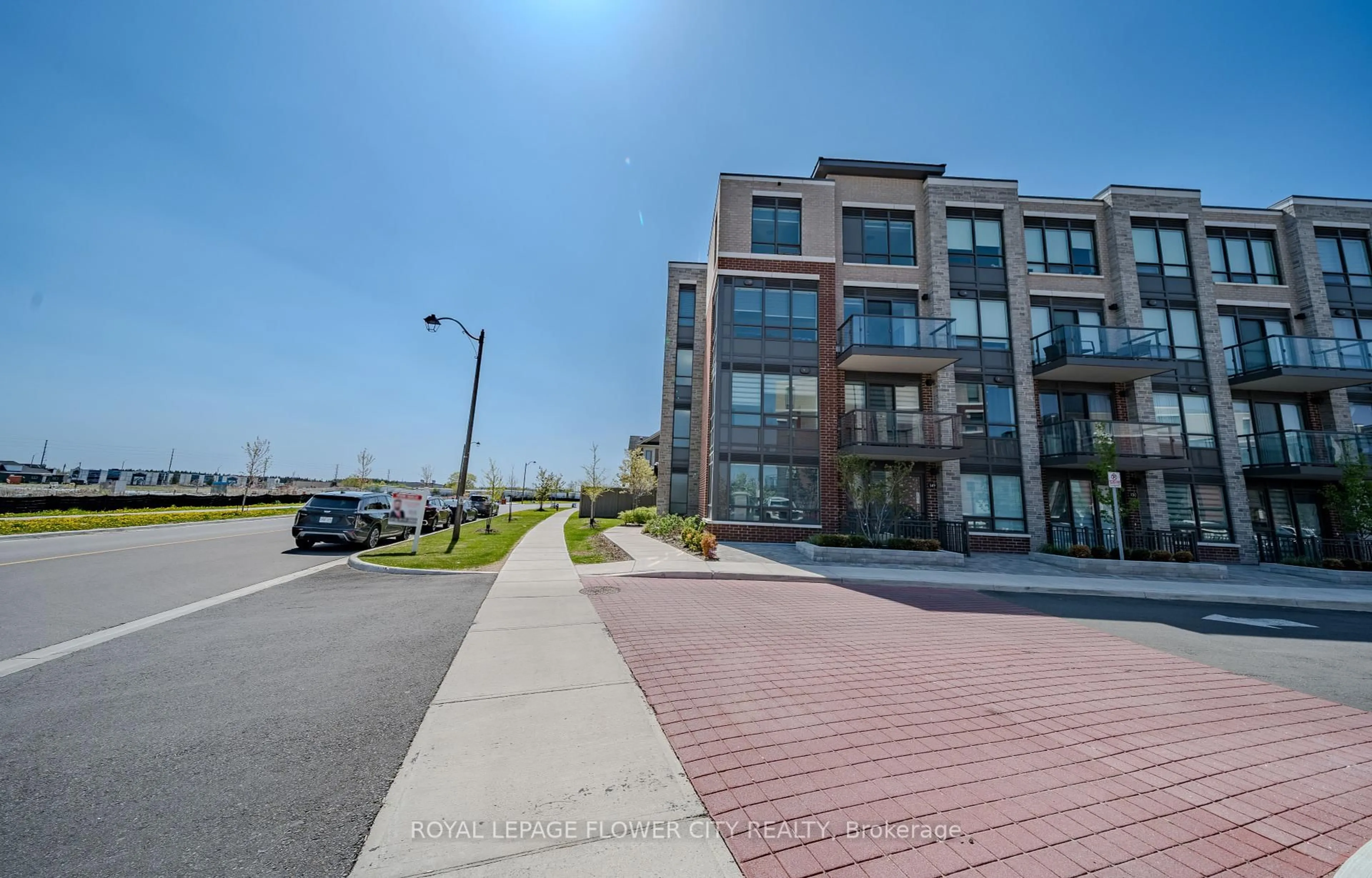 A pic from outside/outdoor area/front of a property/back of a property/a pic from drone, street for 65 Attmar Dr #149, Brampton Ontario L6P 0Y6