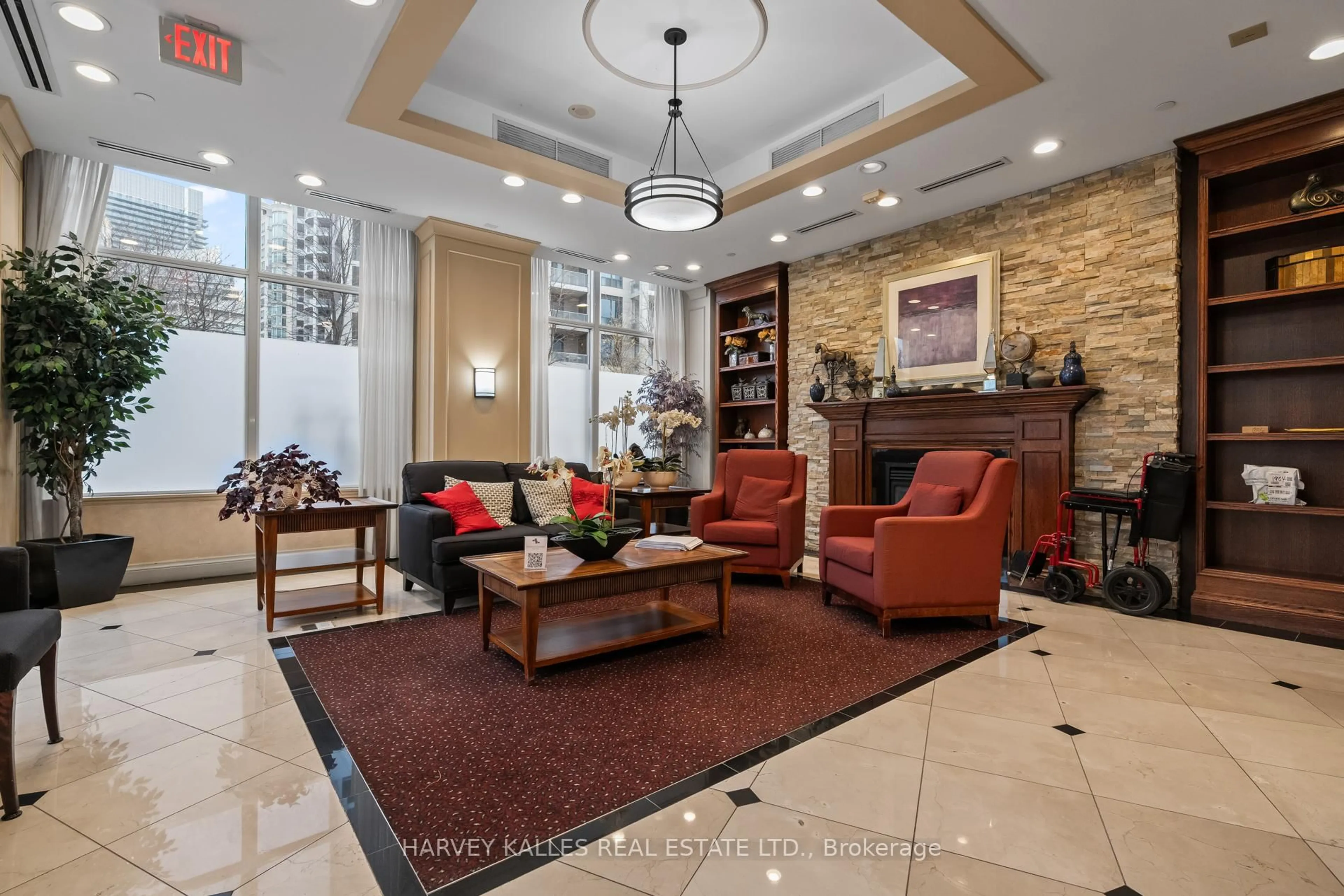 Lobby for 3 Marine Parade Dr #507, Toronto Ontario M8V 3Z5