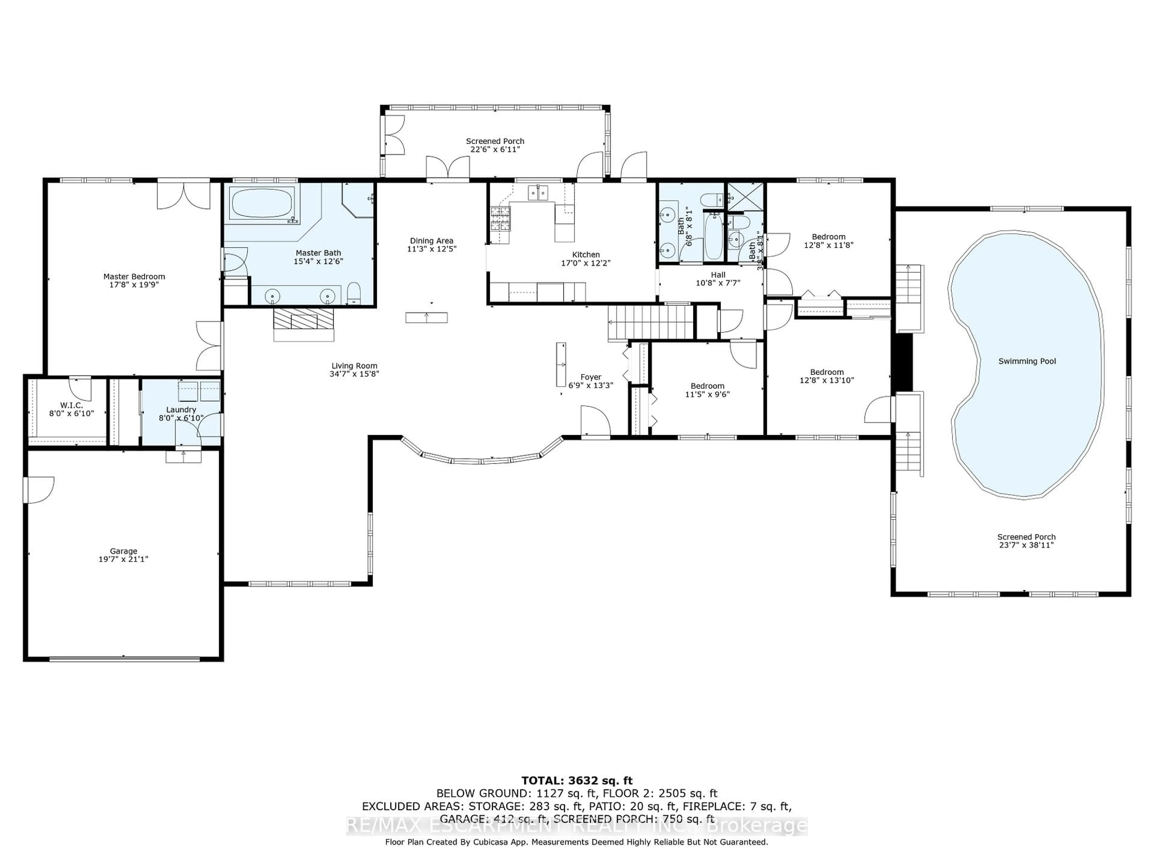 Floor plan for 1411 Beaufort Dr, Burlington Ontario L7P 4V8