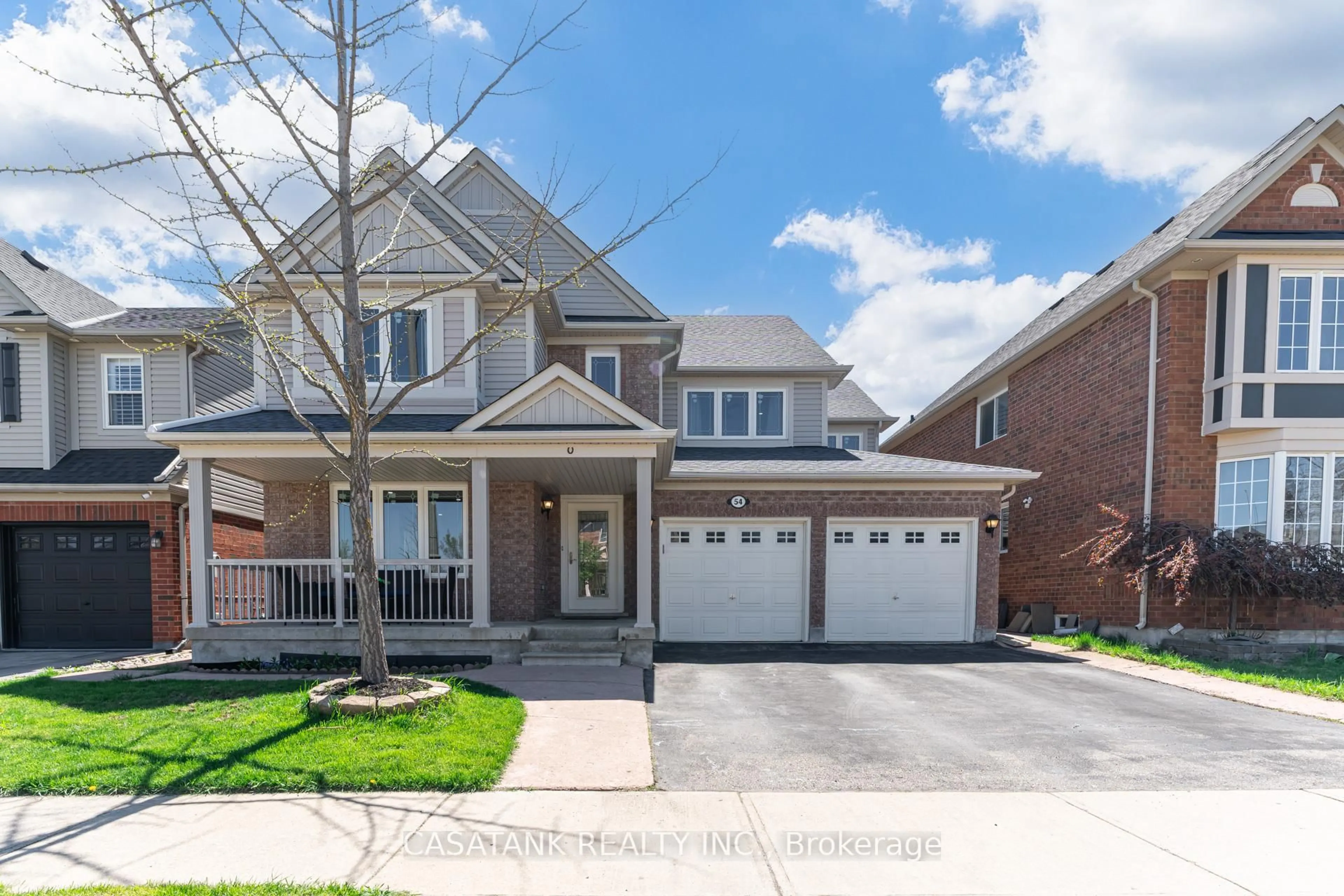 Home with brick exterior material, street for 54 Emmett Circ, Brampton Ontario L7A 3M2