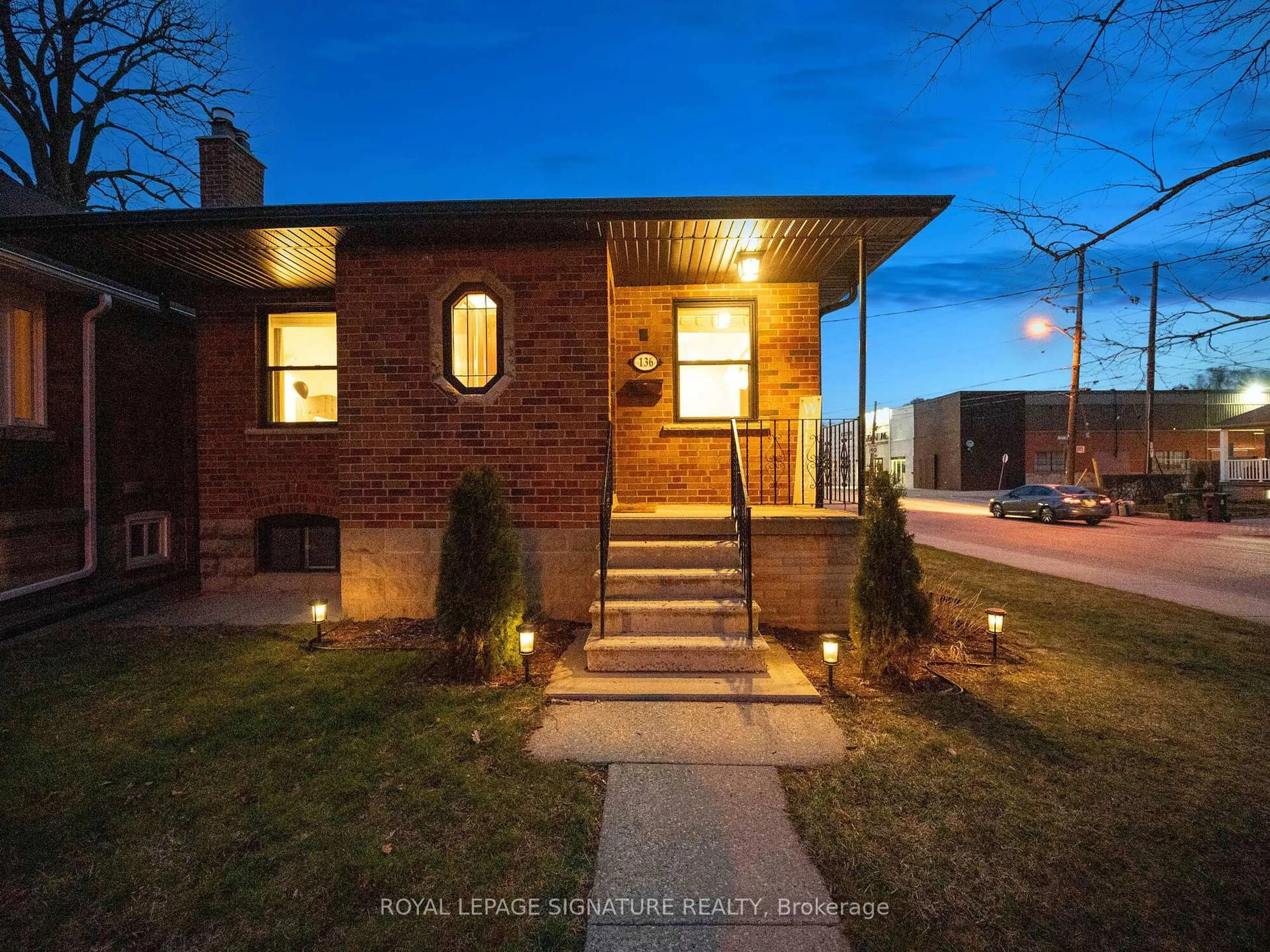 Home with brick exterior material, street for 136 Schell Ave, Toronto Ontario M6E 2T1