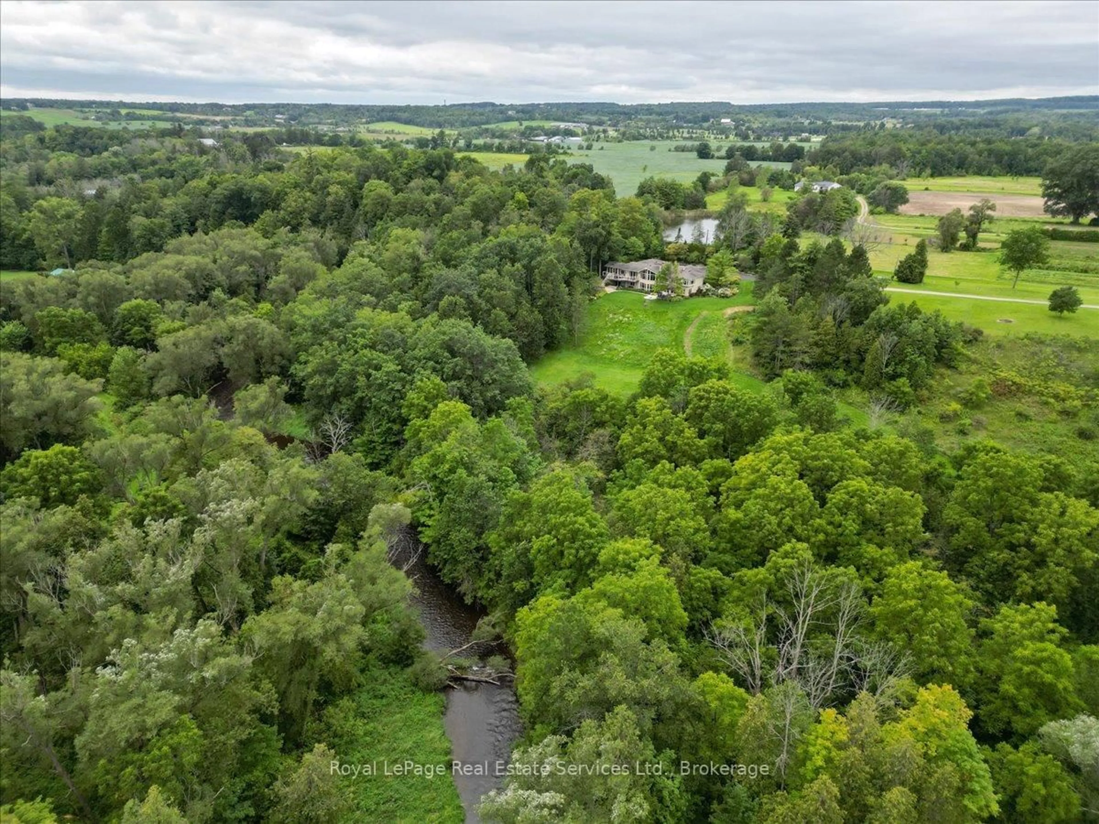 A pic from outside/outdoor area/front of a property/back of a property/a pic from drone, forest/trees view for 6150 WALKERS Line, Burlington Ontario L7M 0R3