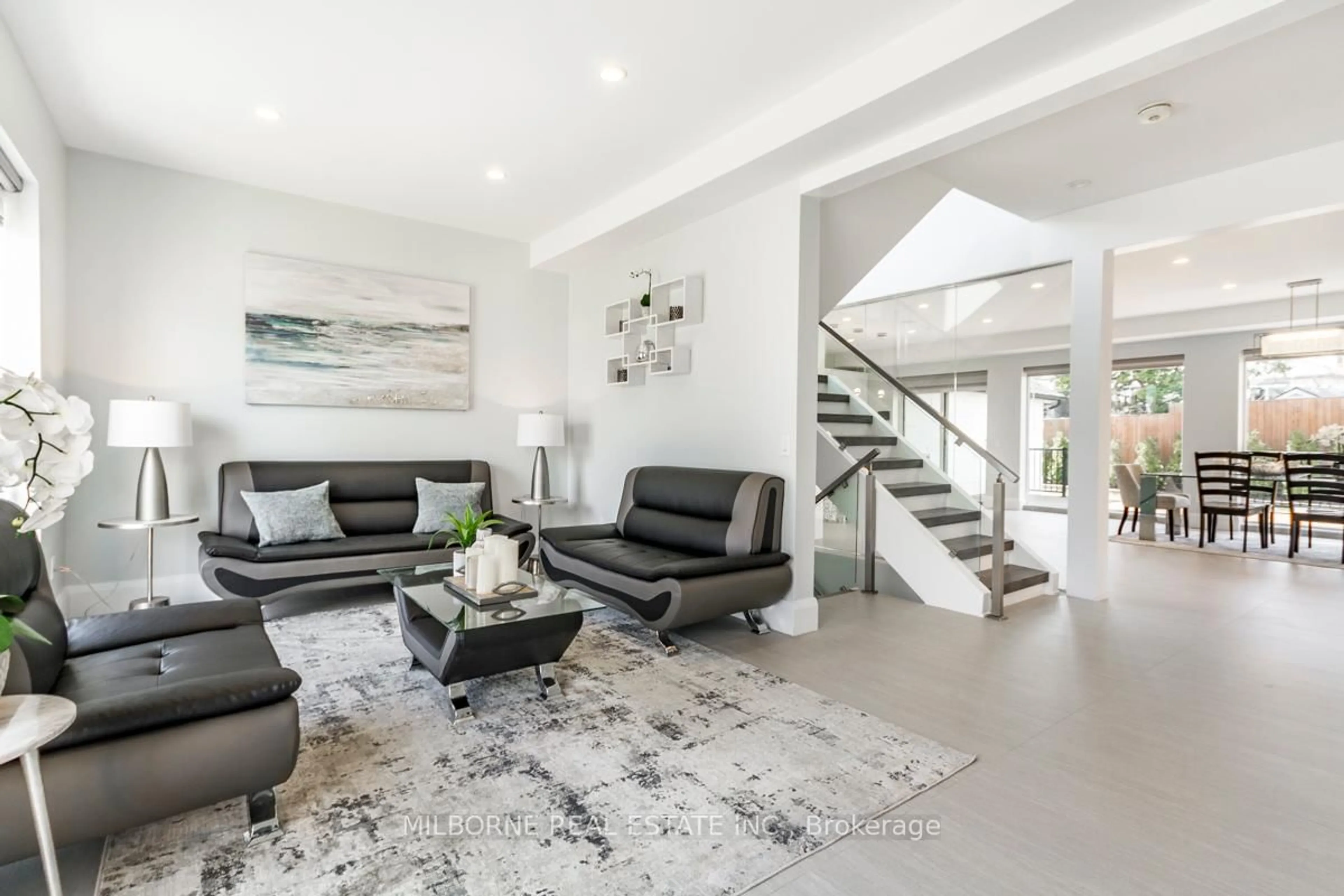 Living room with furniture, unknown for 46 Ashfield Dr, Toronto Ontario M9C 4T9