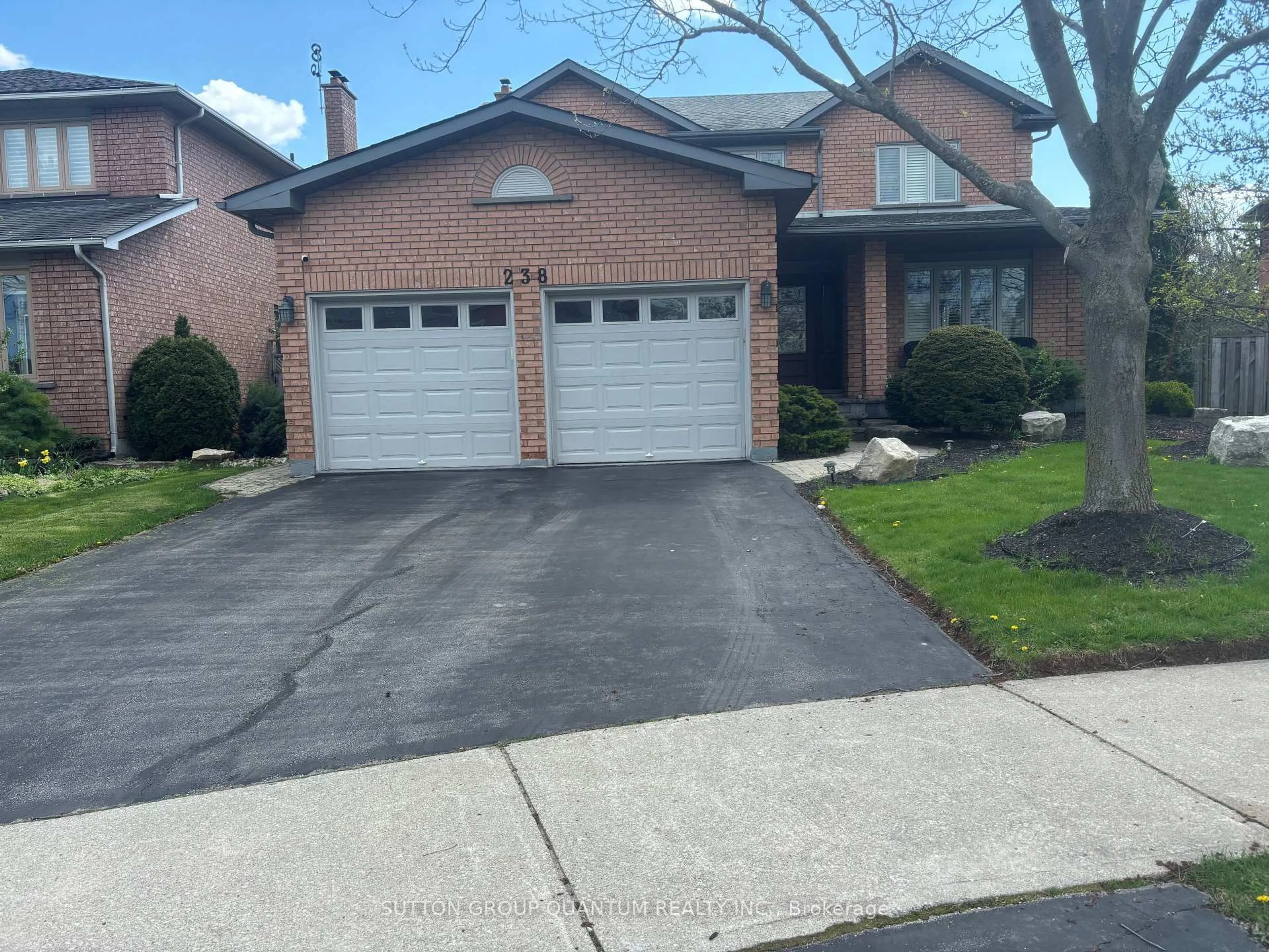 Home with brick exterior material, street for 238 Elderwood Tr, Oakville Ontario L6H 5W2