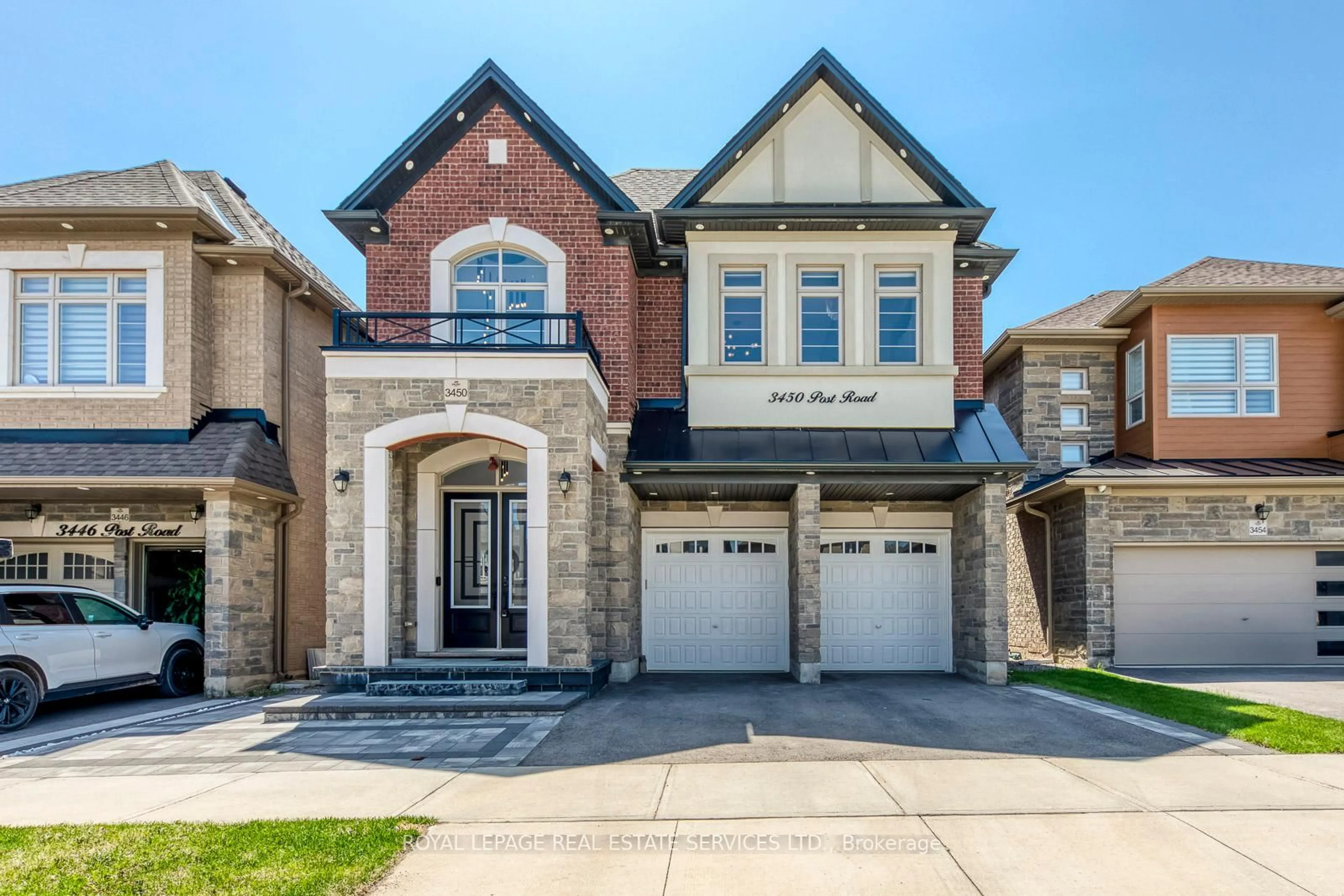 Home with brick exterior material, street for 3450 Post Rd Rd, Oakville Ontario L6H 0Y9