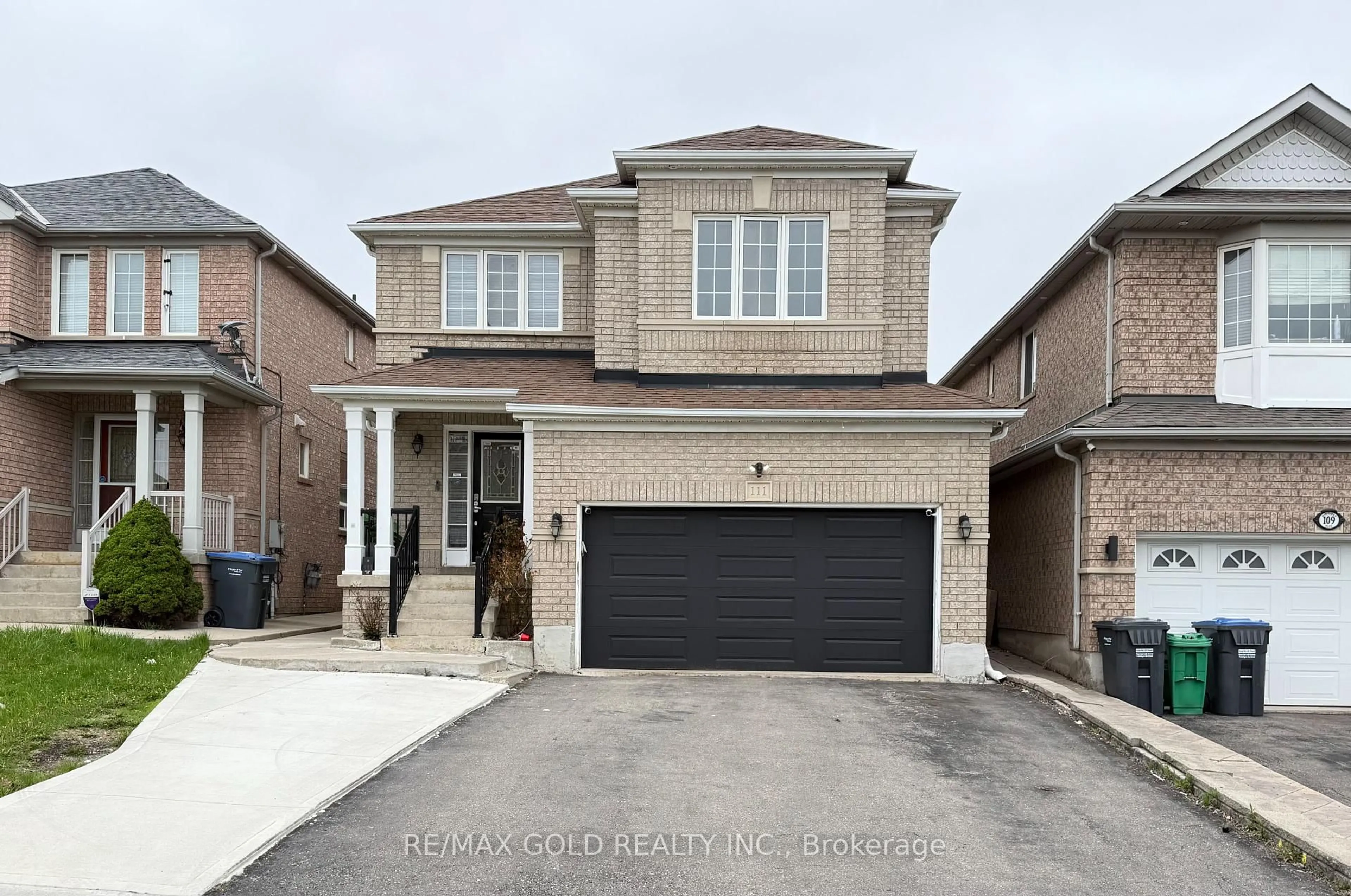Home with brick exterior material, street for 111 Mint Leaf Blvd, Brampton Ontario L6R 2Y9