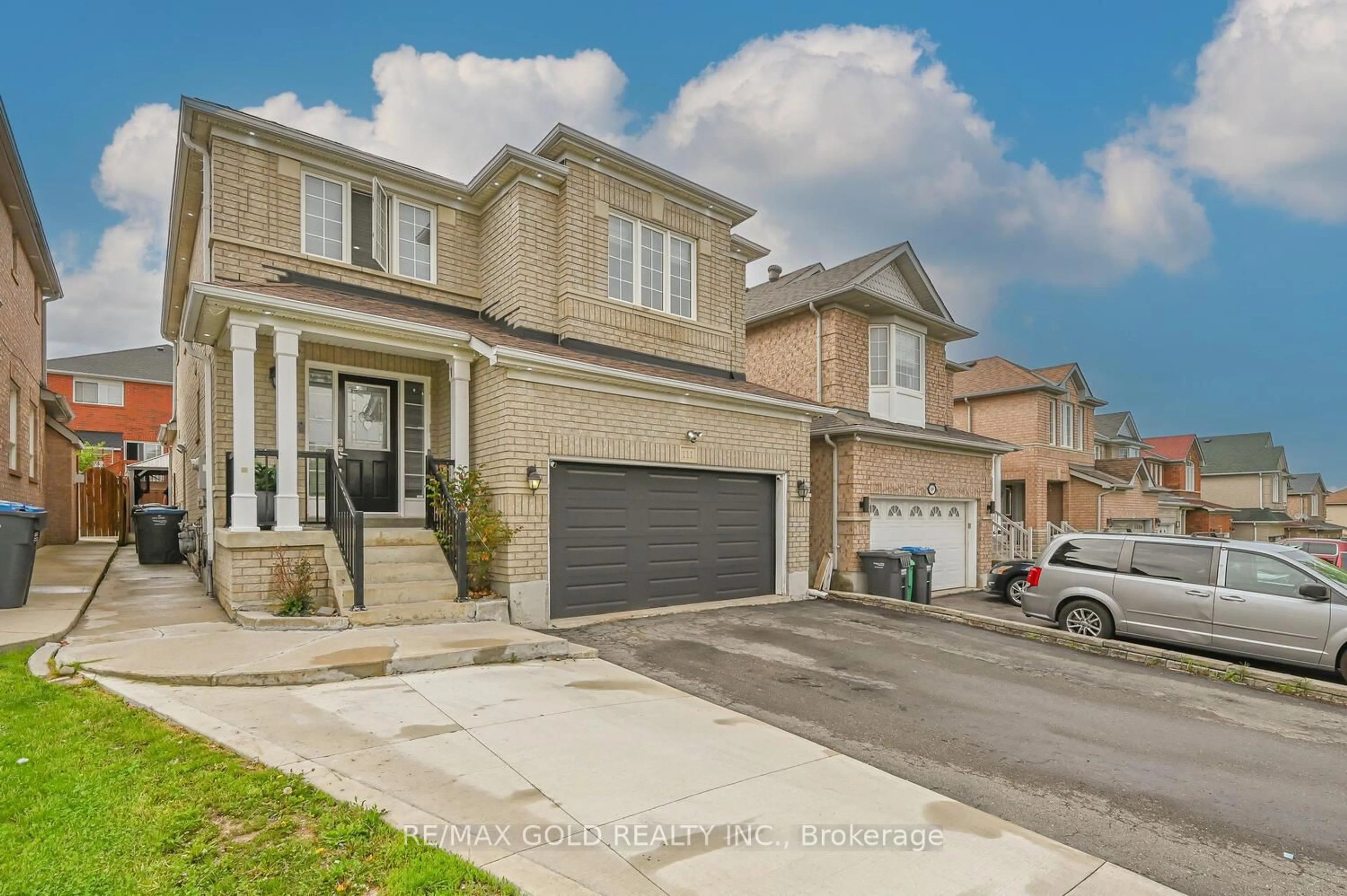 Home with brick exterior material, street for 111 Mint Leaf Blvd, Brampton Ontario L6R 2Y9
