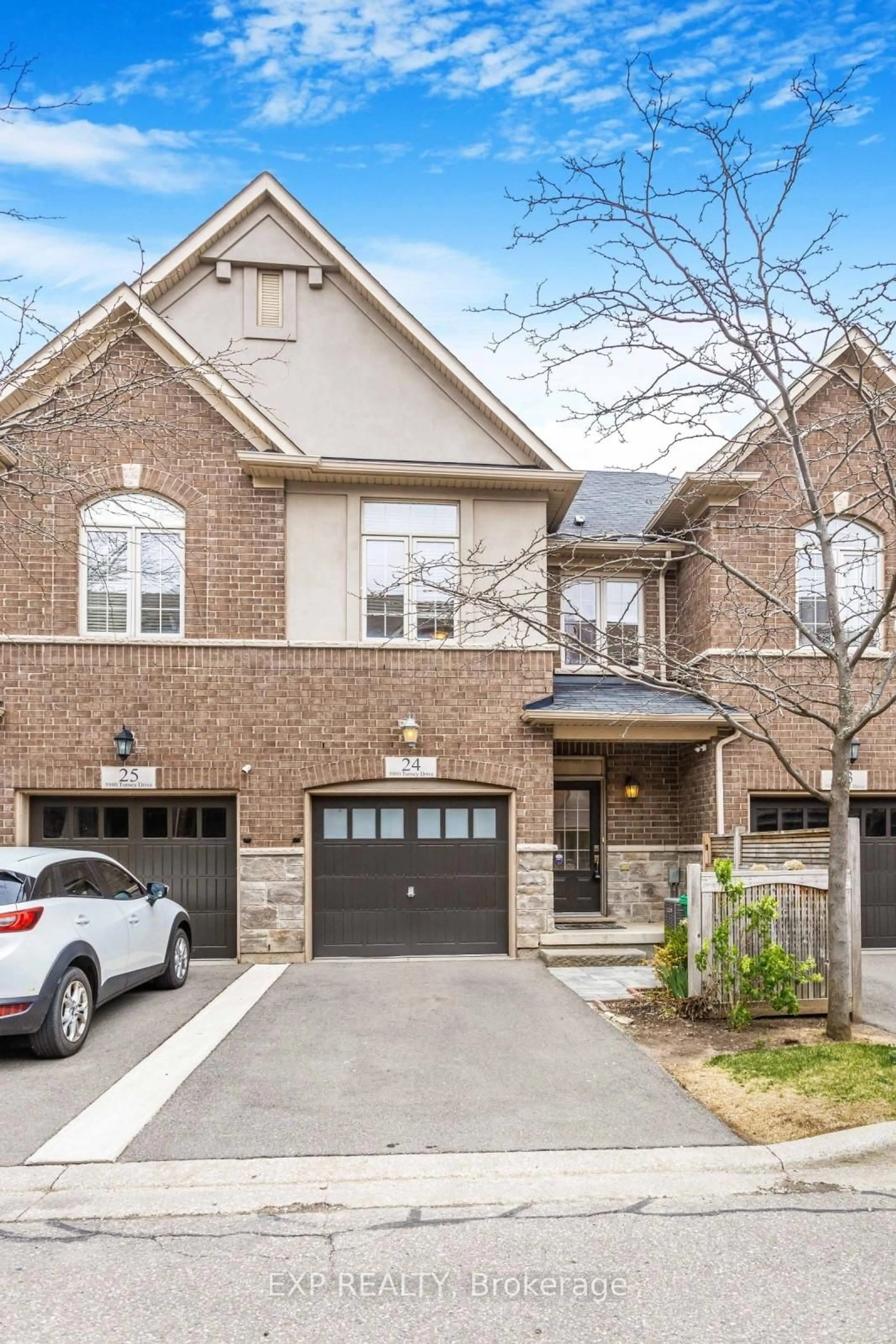 Home with brick exterior material, street for 5980 Turney Dr #24, Mississauga Ontario L5M 0S5