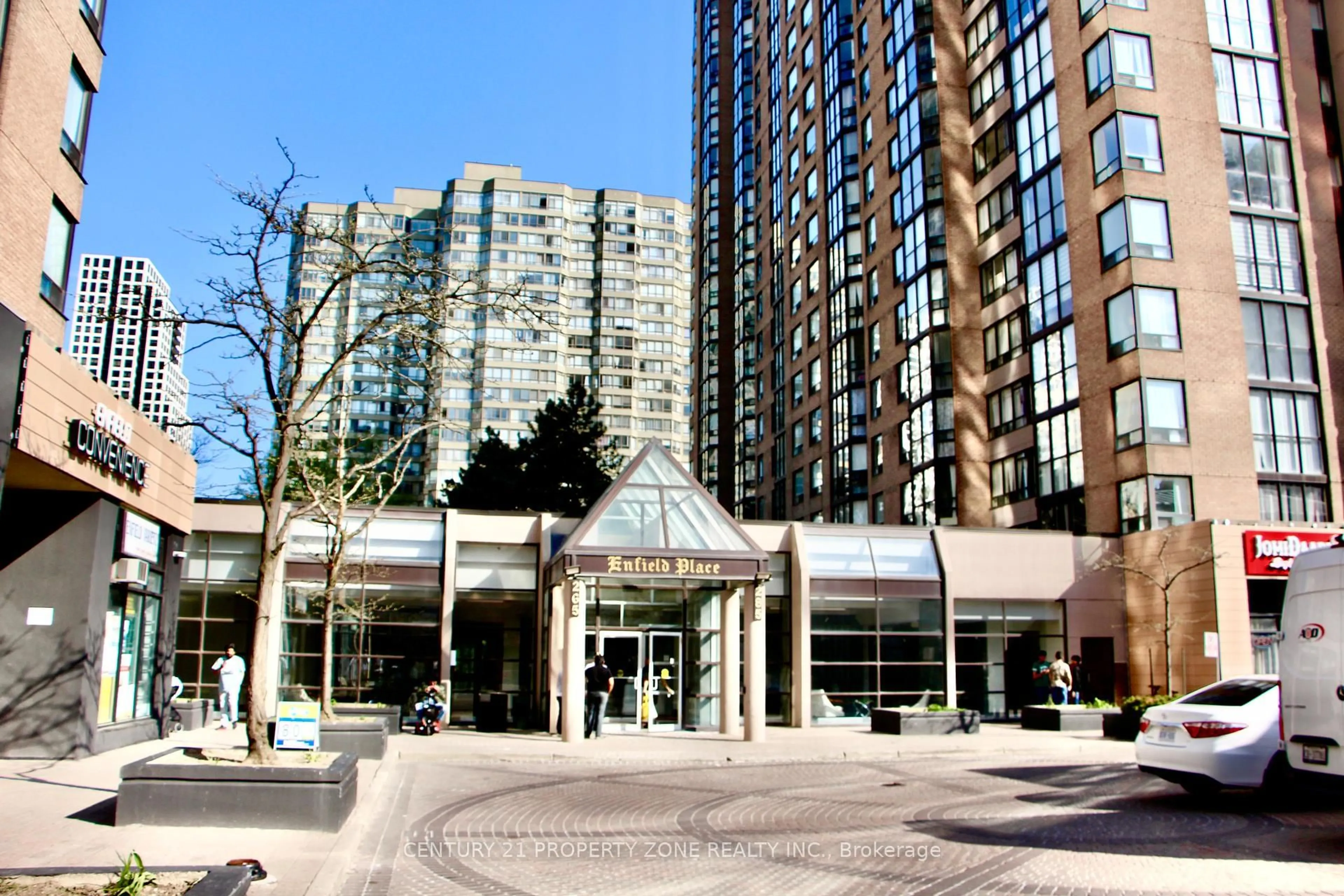 Indoor foyer for 285 Enfield Pl #1410, Mississauga Ontario L5B 3Y6