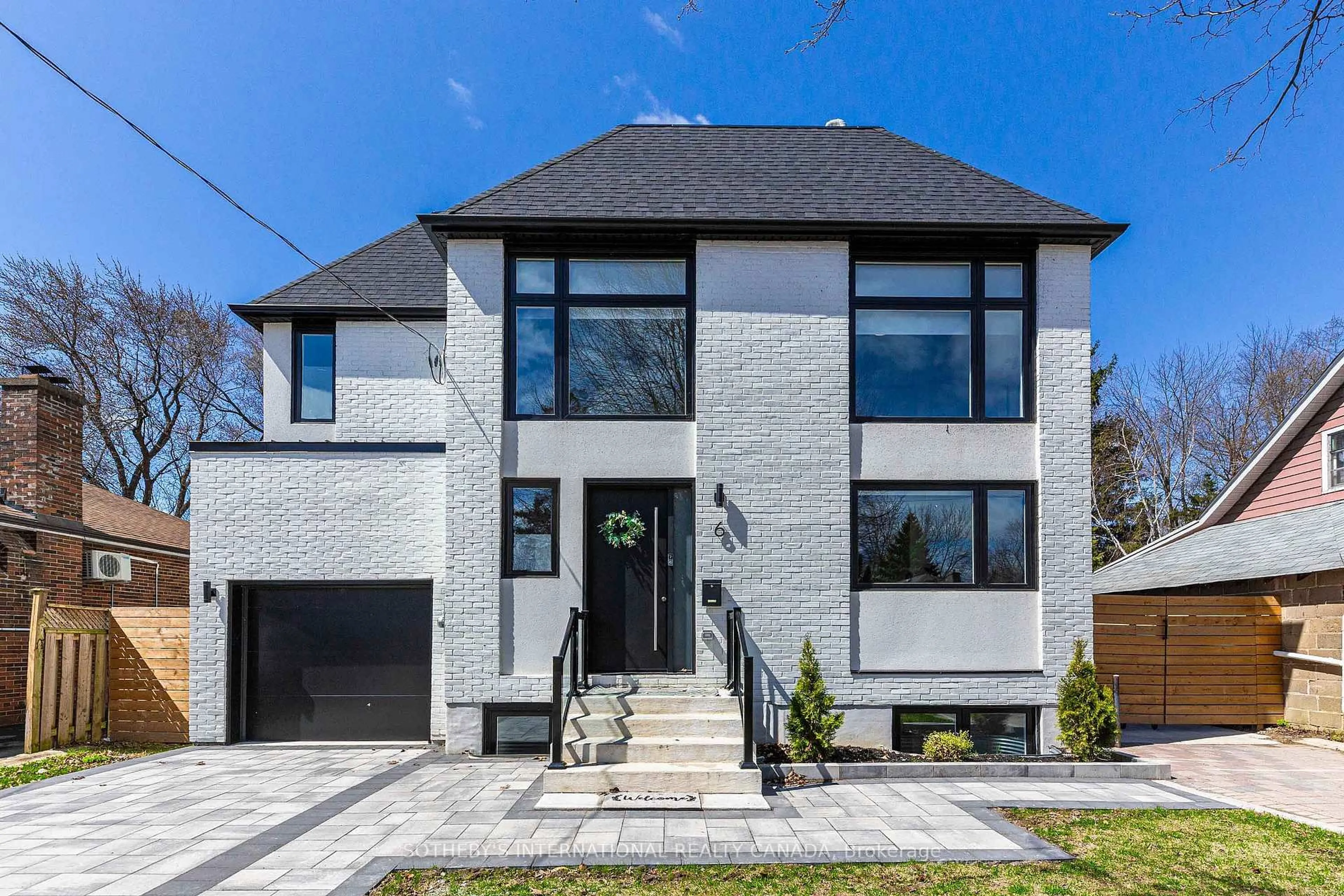 Home with brick exterior material, street for 6 Twenty Fifth St, Toronto Ontario M8V 3P3