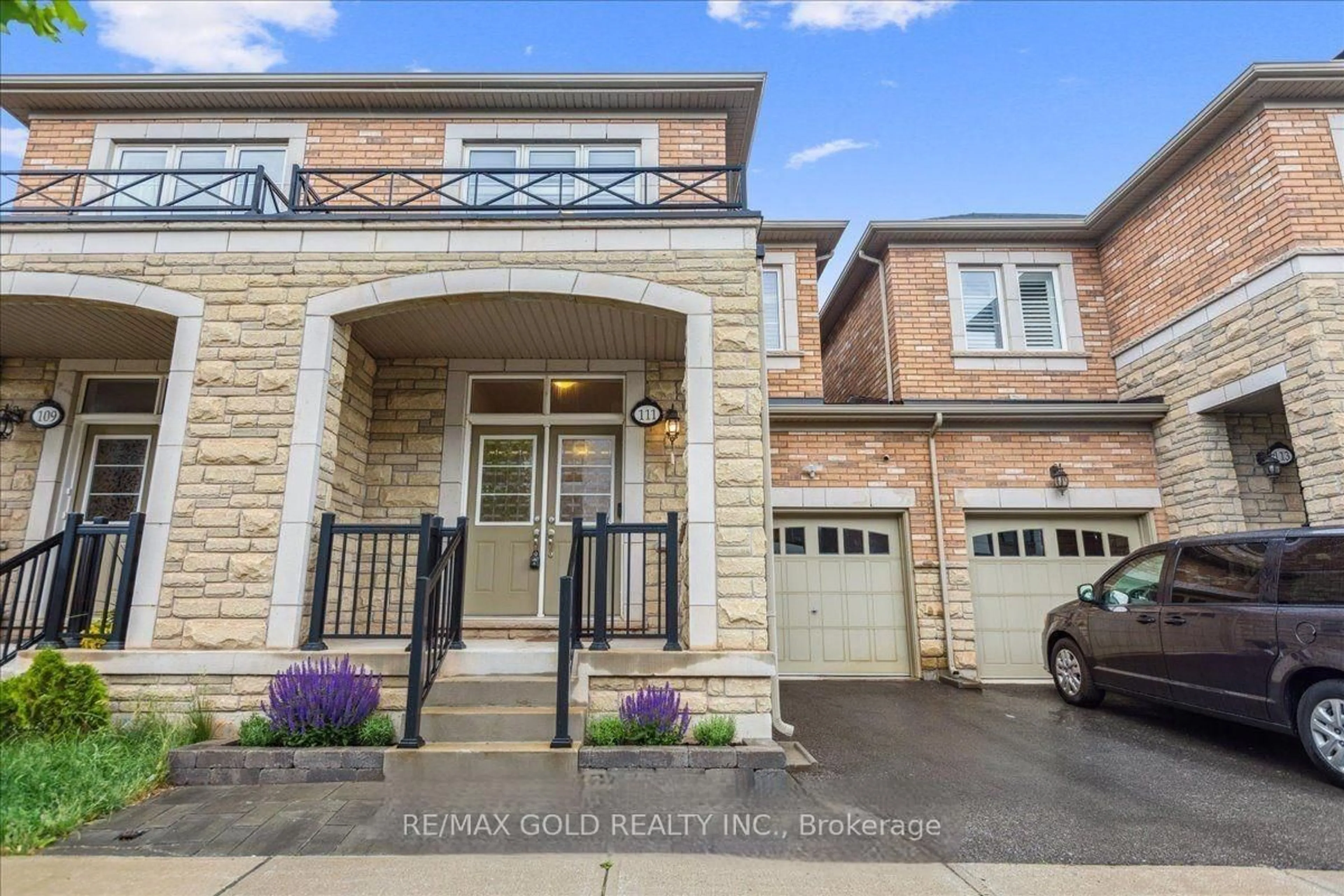 Home with brick exterior material, street for 111 Huguenot Rd, Oakville Ontario L6H 0M3