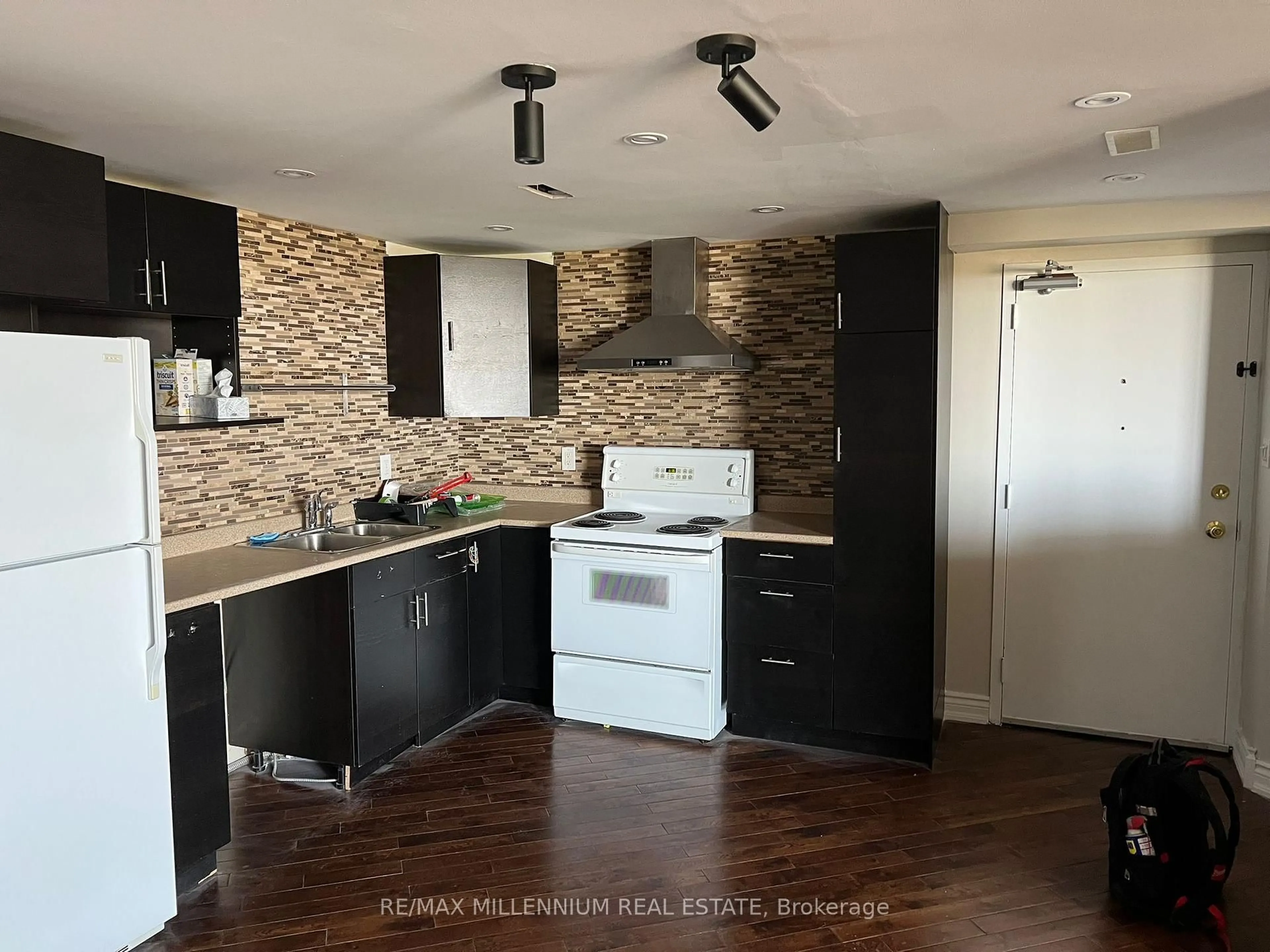 Open concept kitchen, unknown for 330 Dixon Rd #1603, Toronto Ontario M9R 1S9