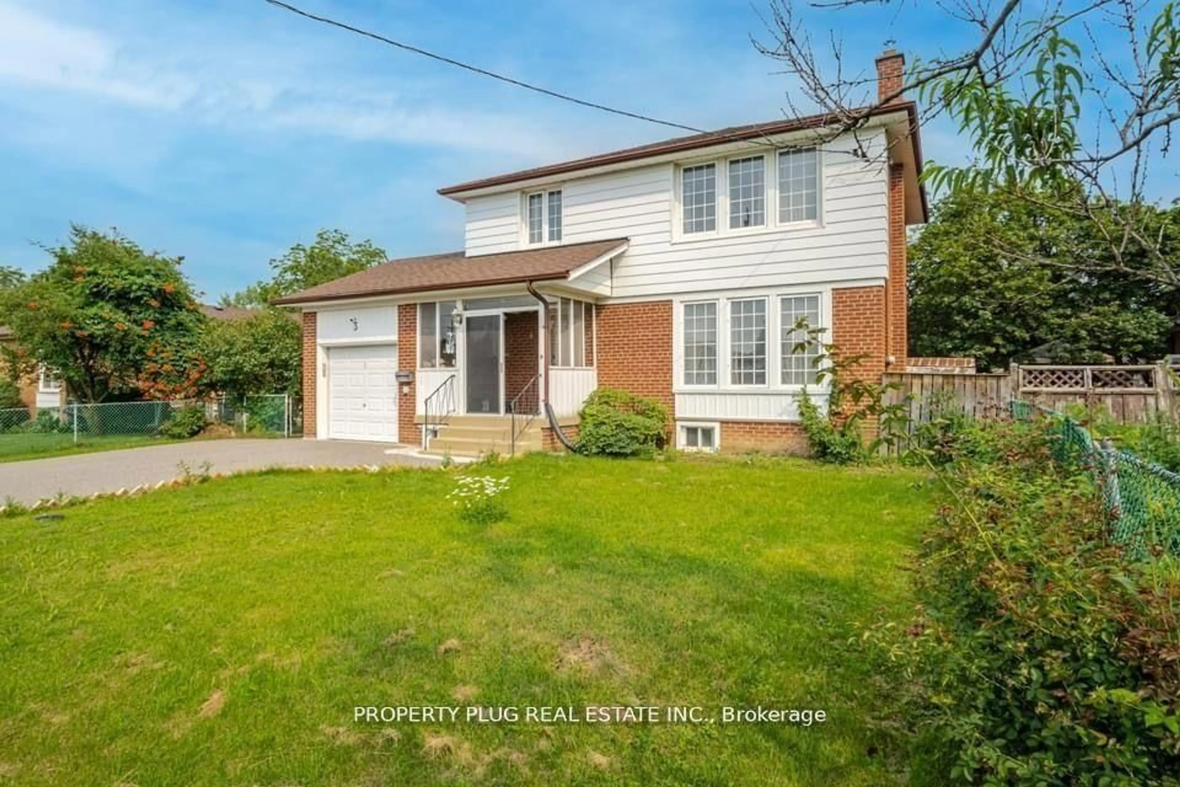 A pic from outside/outdoor area/front of a property/back of a property/a pic from drone, street for 3 Leneck Ave, Brampton Ontario L6X 2A9