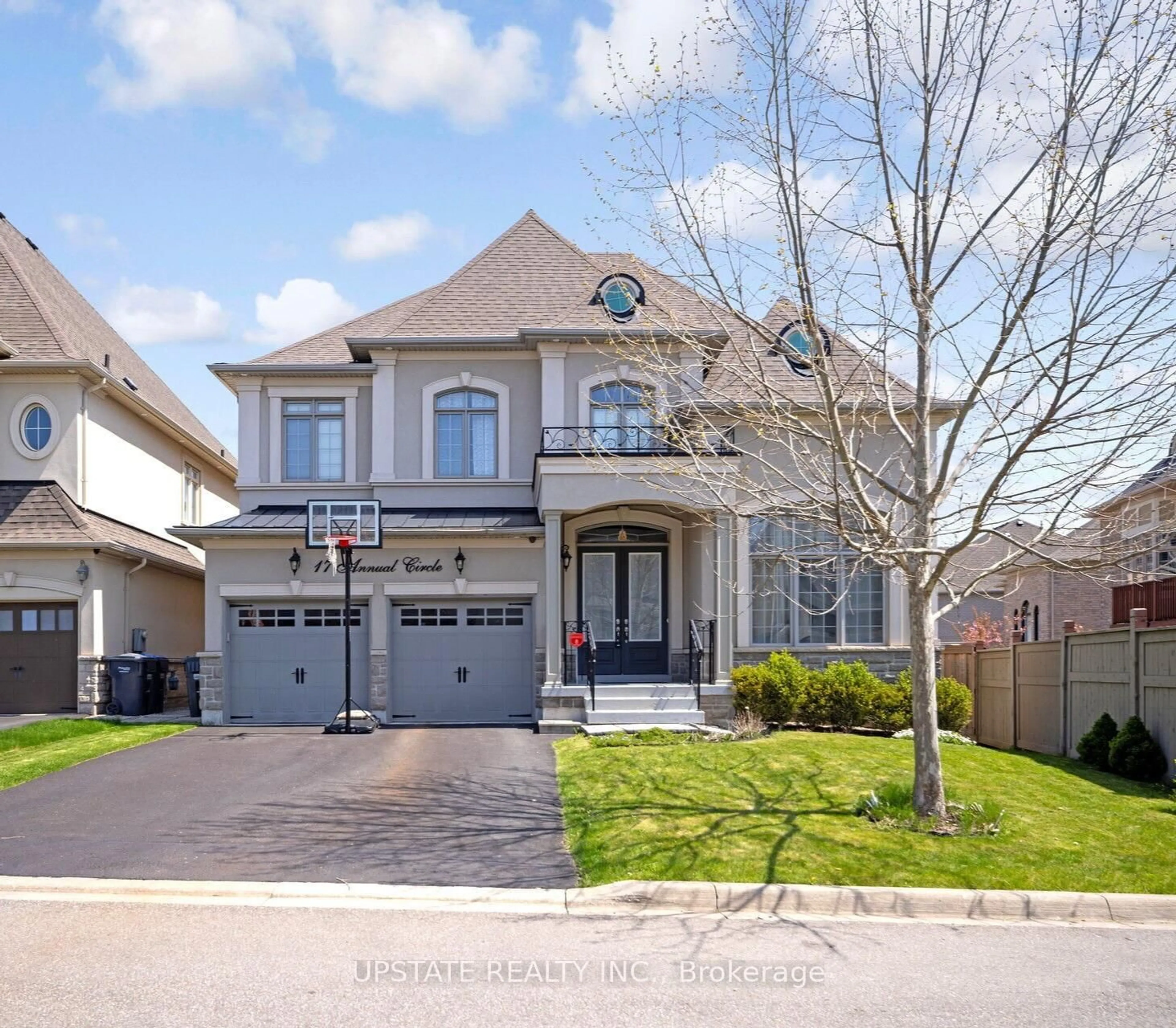 Home with brick exterior material, street for 17 Annual Circ, Brampton Ontario L6X 2M2