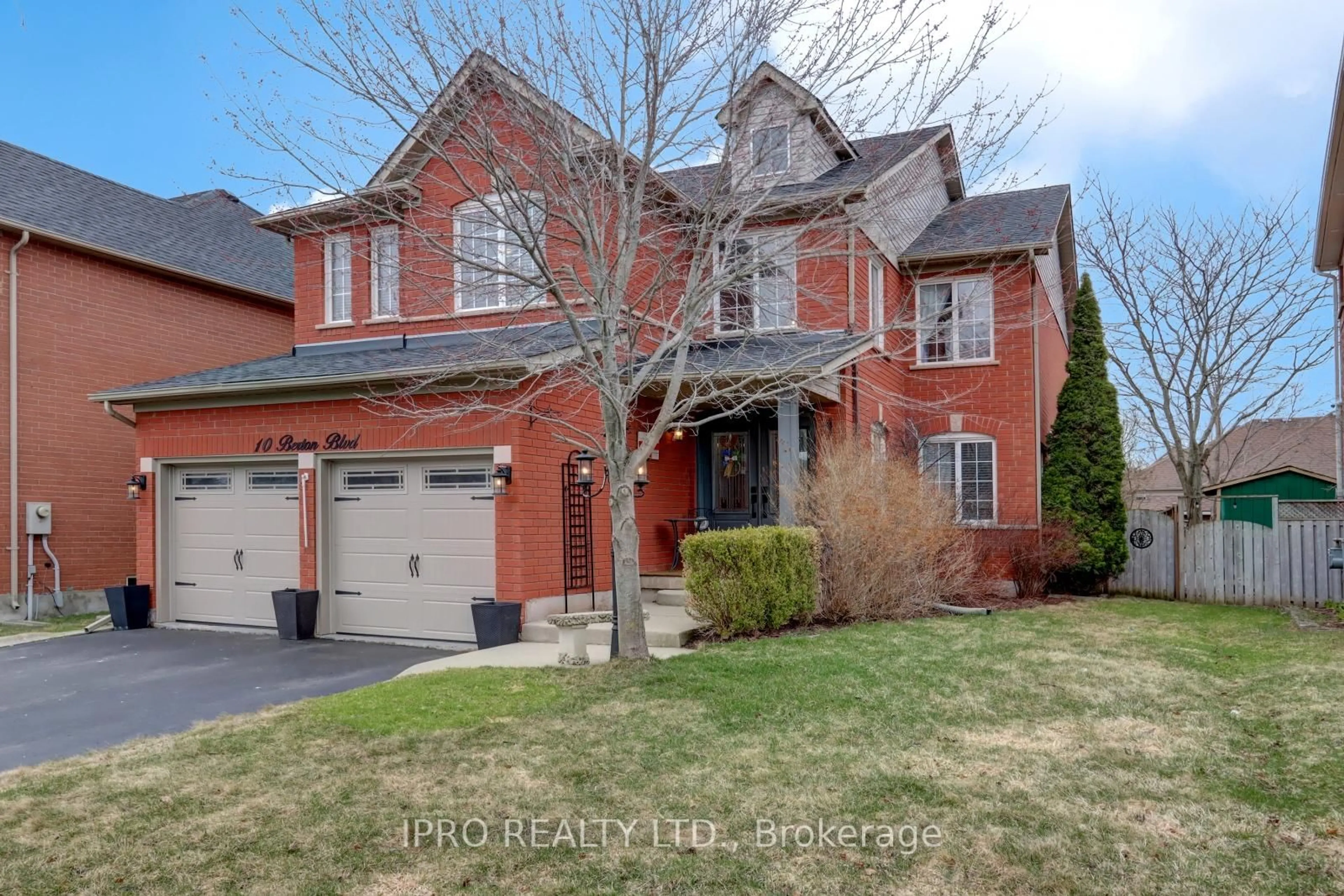 Home with brick exterior material, street for 10 Berton Blvd, Halton Hills Ontario L7G 6A5