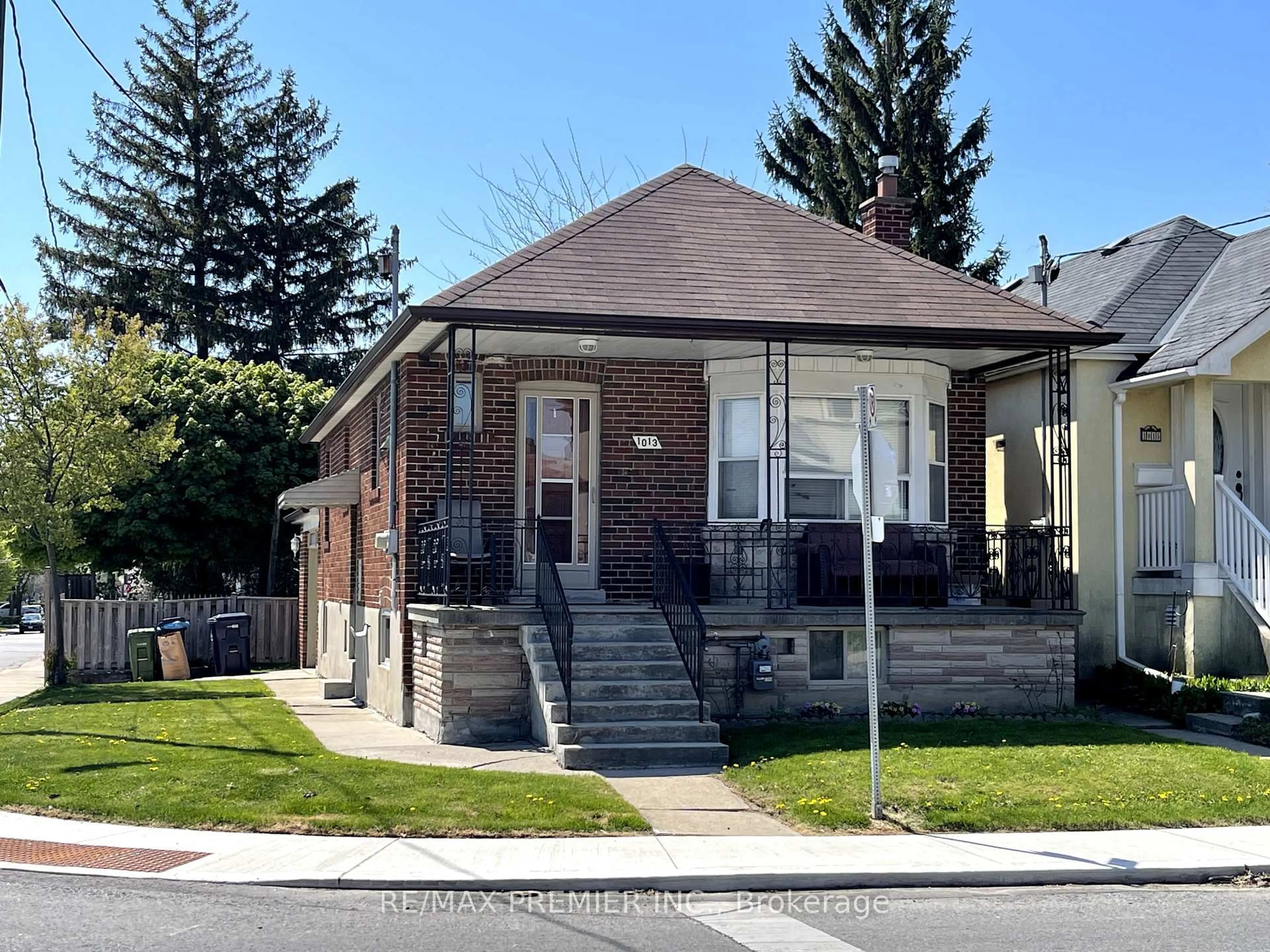 Home with brick exterior material, street for 1013 Briar Hill Ave, Toronto Ontario M6B 1M6
