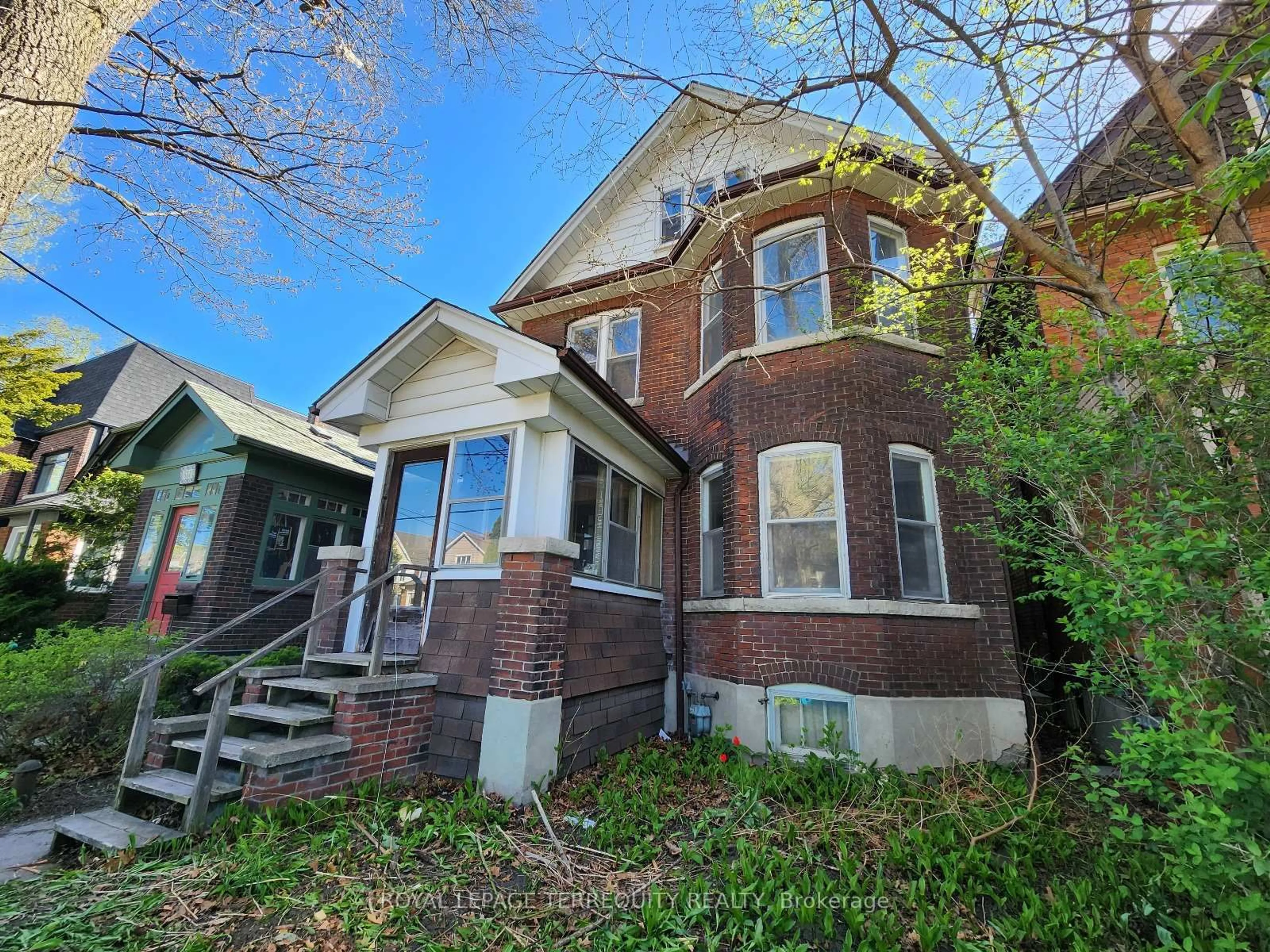 Home with brick exterior material, street for 629 Durie St, Toronto Ontario M6S 3H2