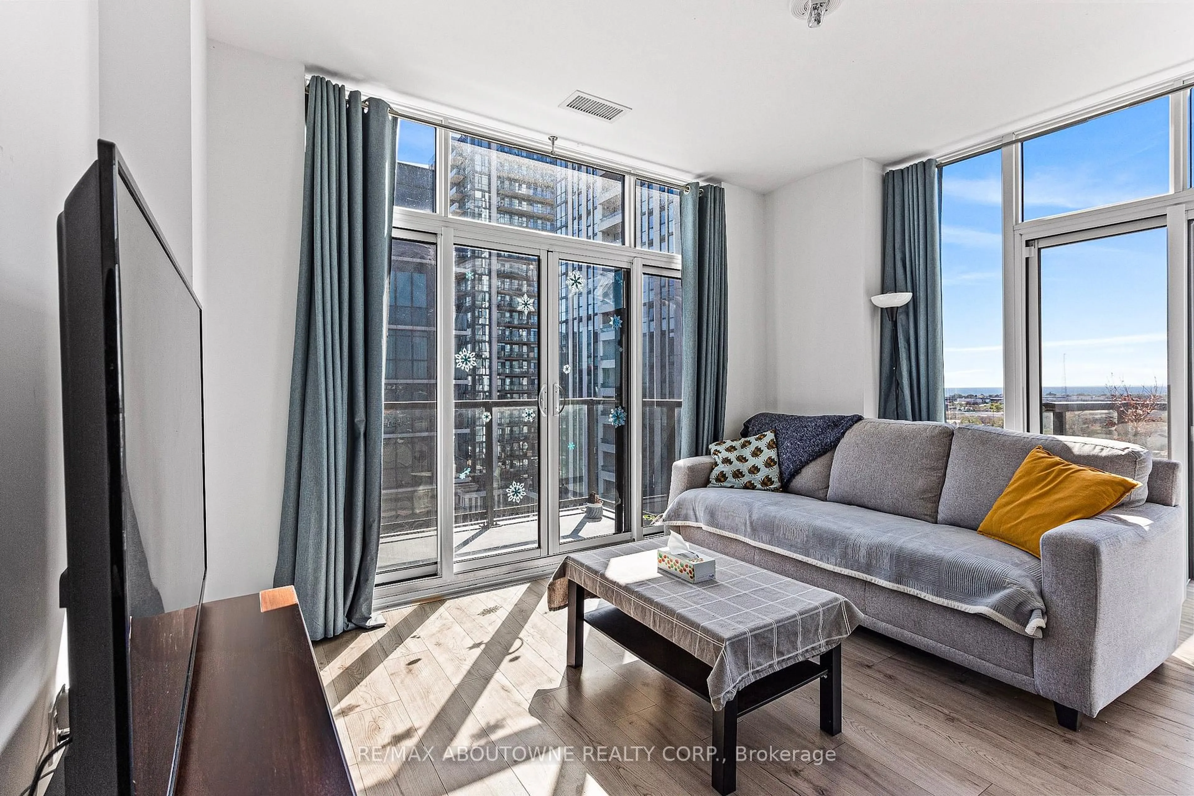 Living room with furniture, unknown for 1195 The Queensway Ave #PH1007, Toronto Ontario M8Z 0H1
