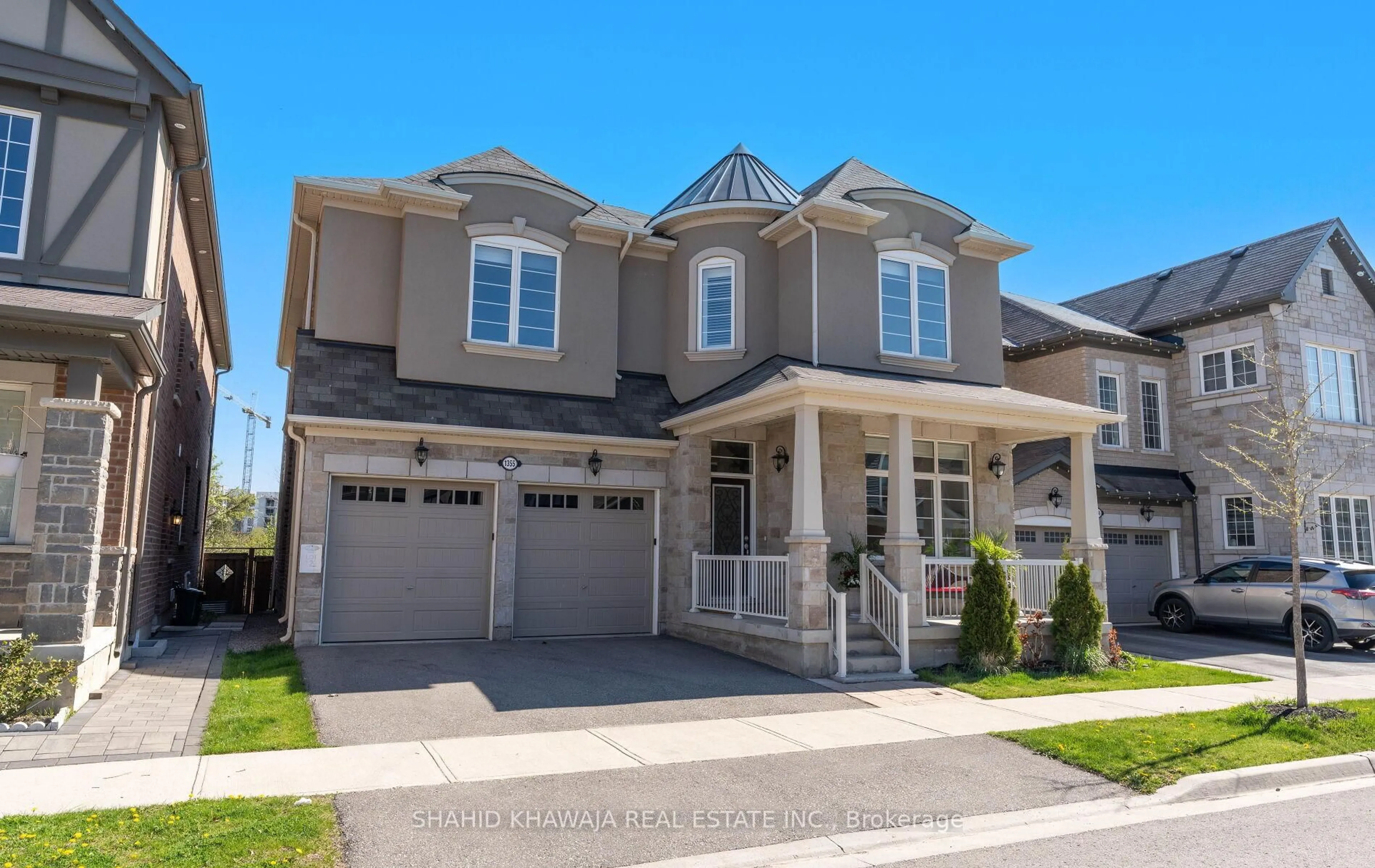 Home with brick exterior material, street for 1355 Basswood Cres, Milton Ontario L9T 7E7