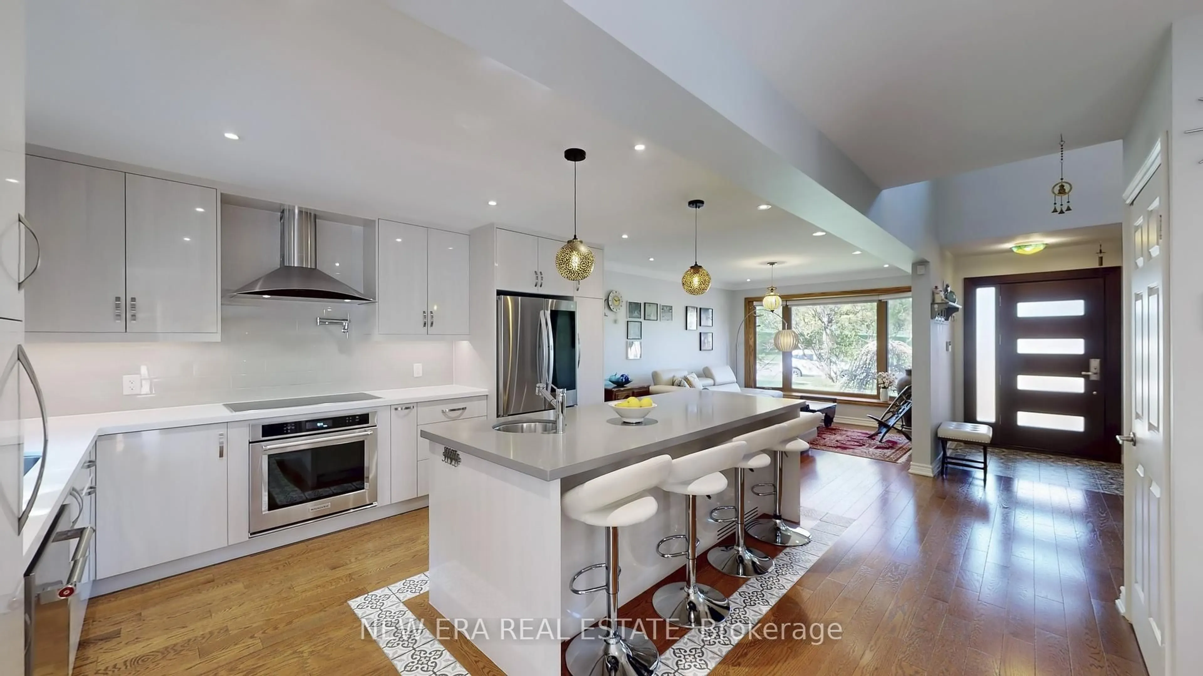 Open concept kitchen, ceramic/tile floor for 2311 Duncaster Dr, Burlington Ontario L7P 4C2