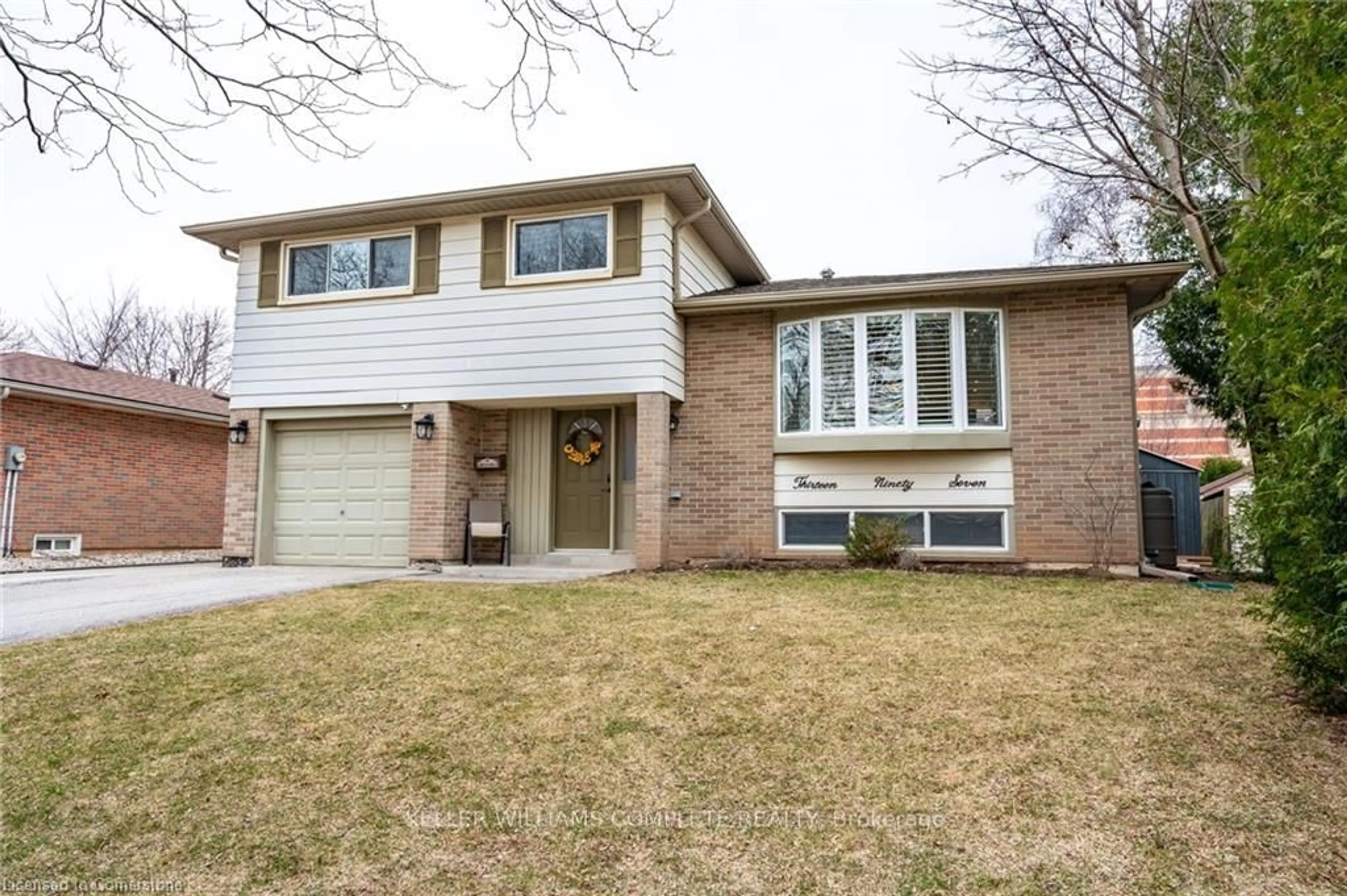 Home with brick exterior material, street for 1397 Allangrove Dr, Burlington Ontario L7M 1J4