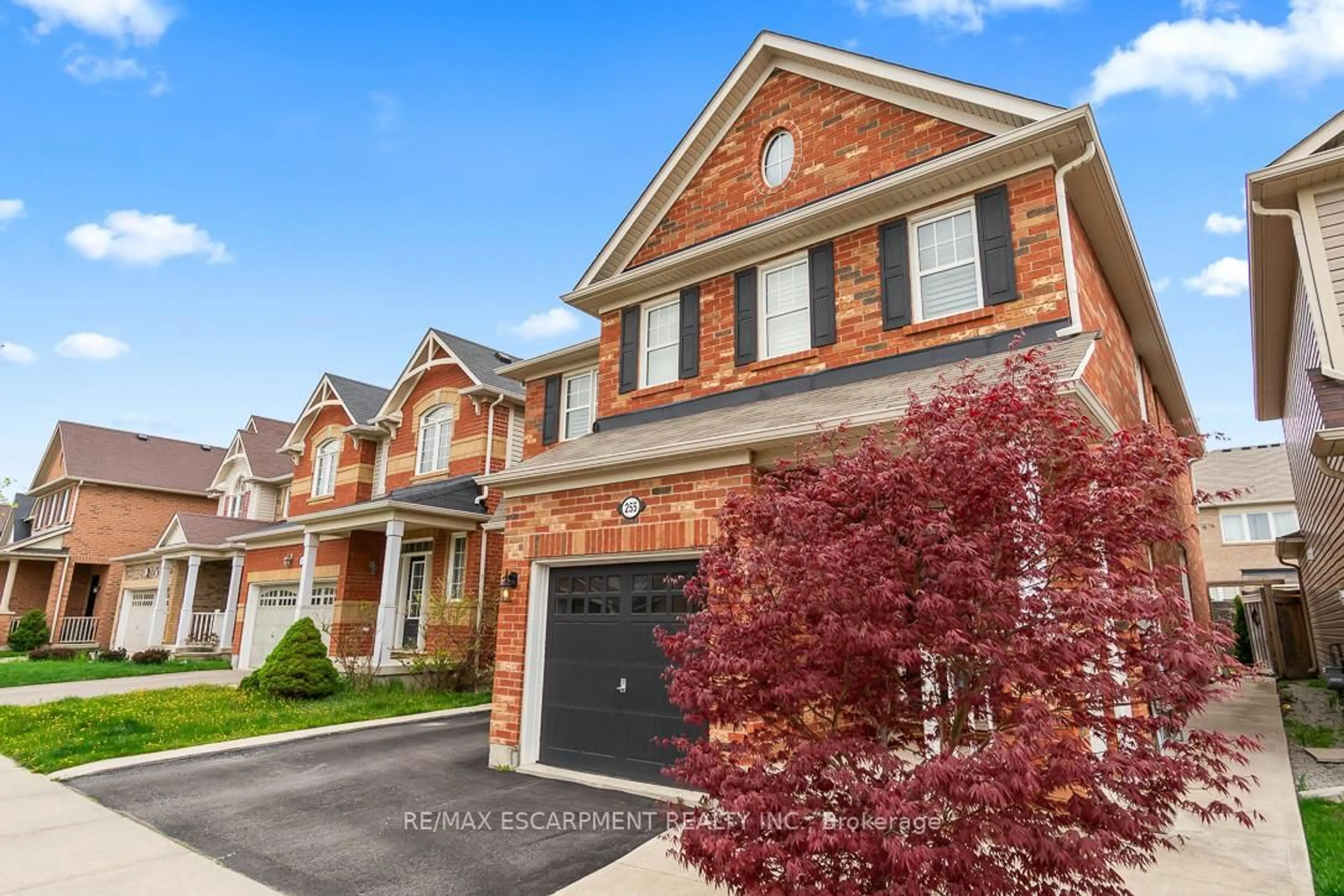Home with brick exterior material, street for 255 Monaghan Cres, Milton Ontario L9T 8C7