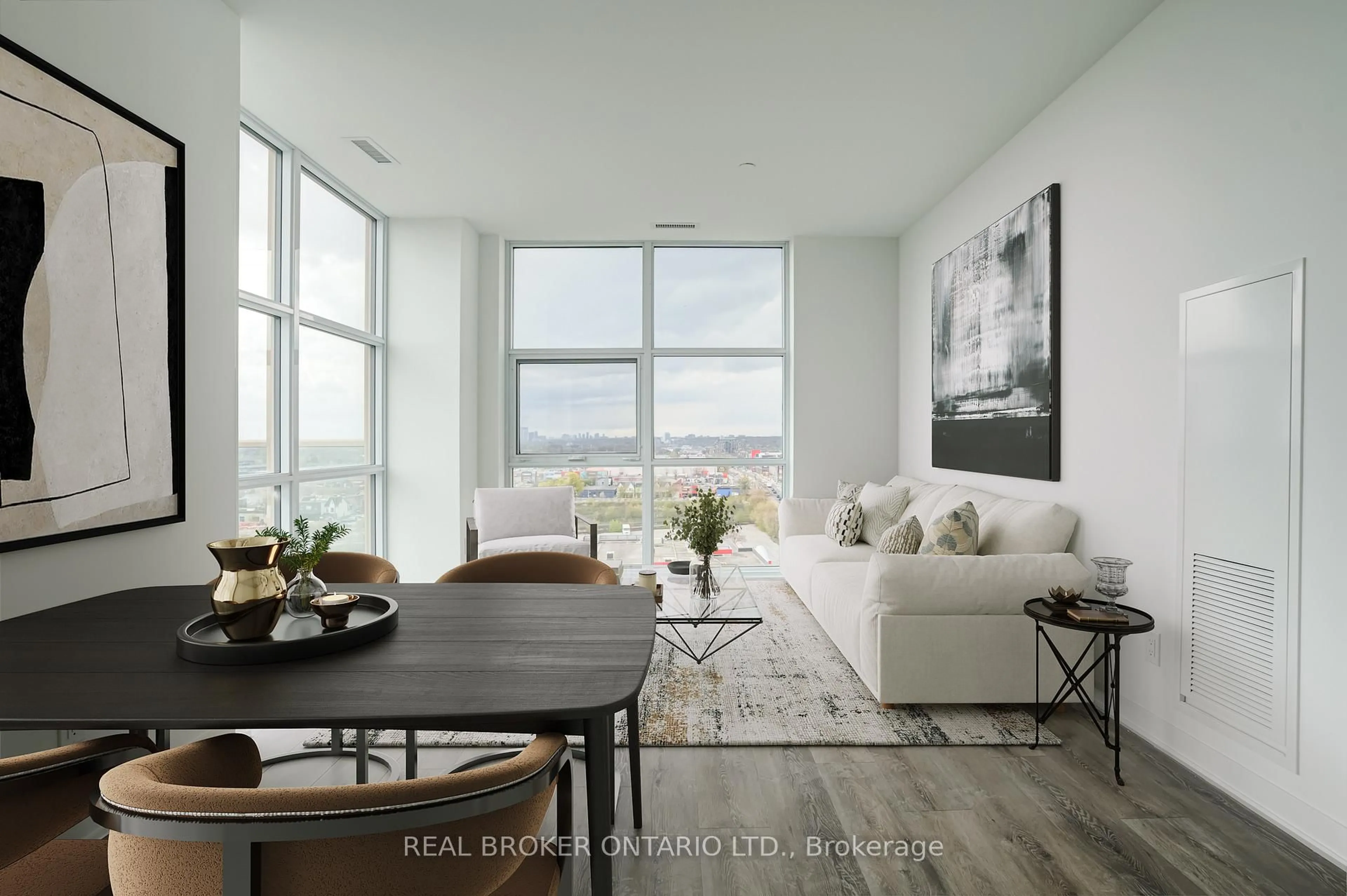 Living room with furniture, unknown for 1787 St Clair Ave #1105, Toronto Ontario M6N 0B7