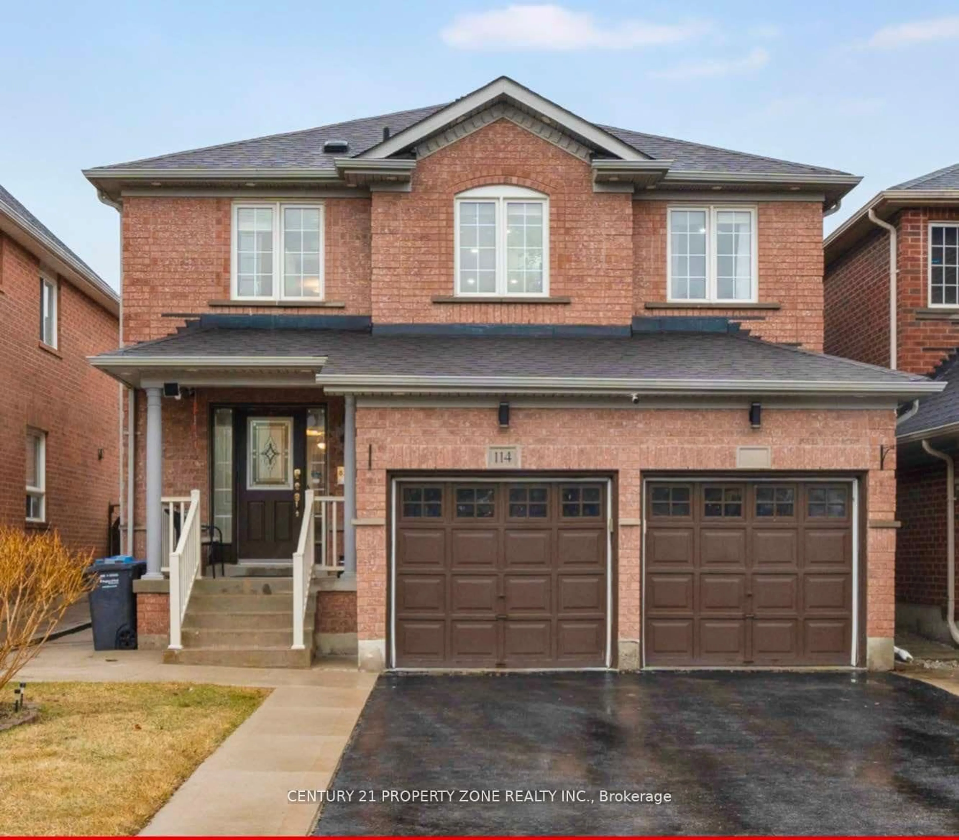 Home with brick exterior material, street for 114 Hollingsworth Circ, Brampton Ontario L7A 0J5