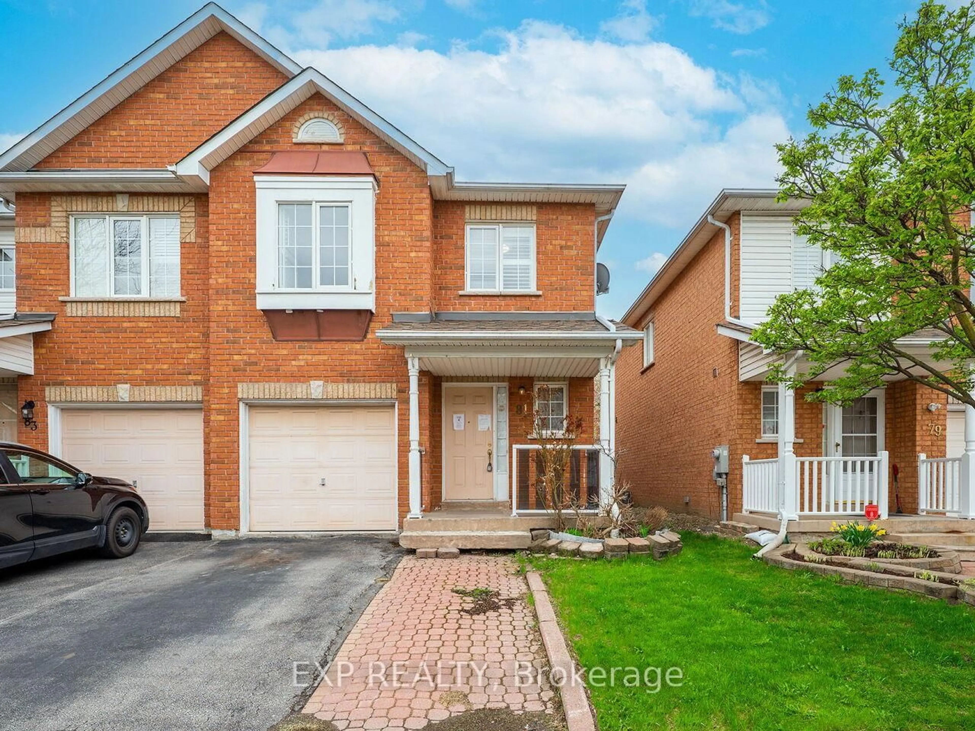 Home with brick exterior material, street for 81 Triple Crown Ave, Toronto Ontario M9W 7E3