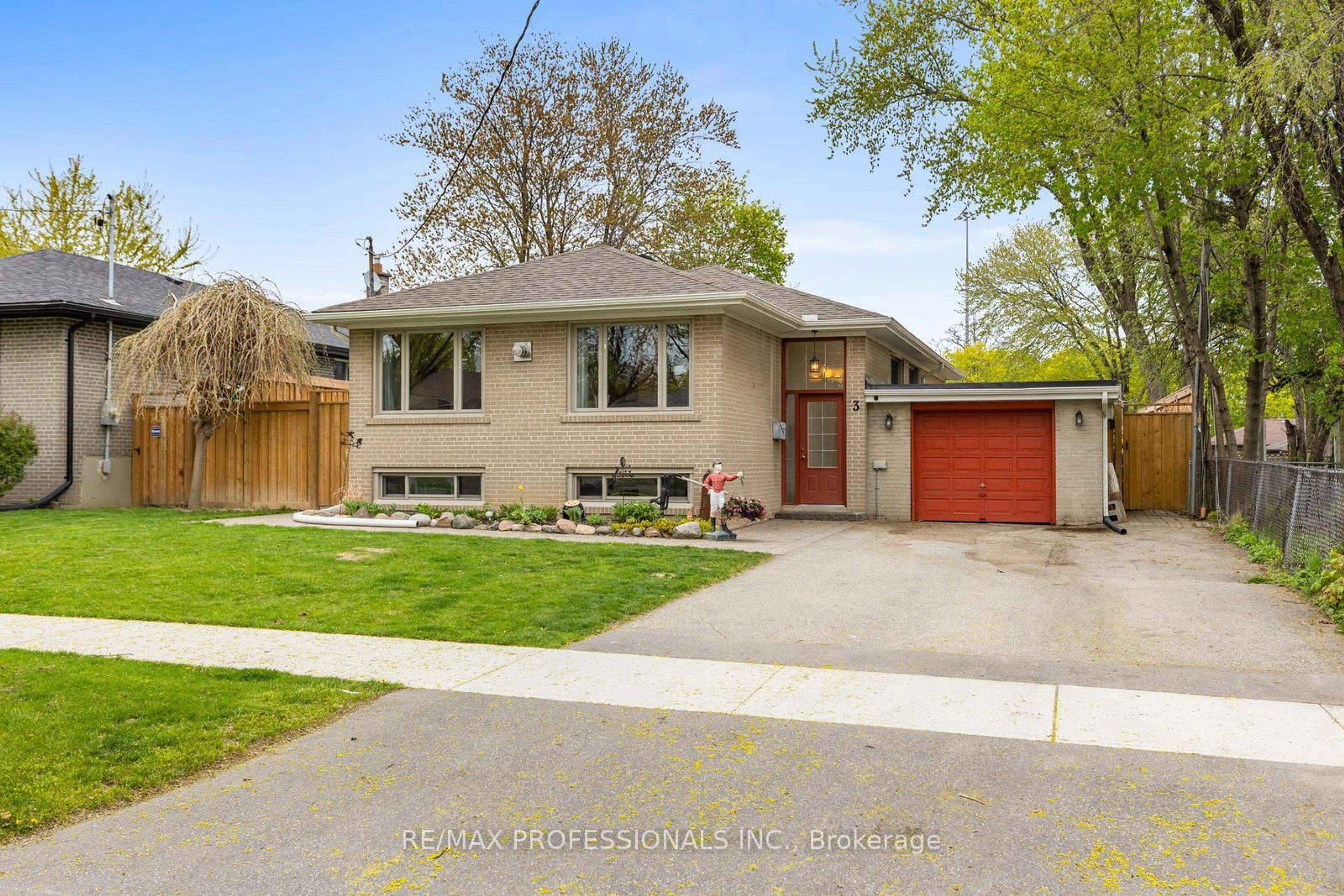 Home with brick exterior material, street for 3 Littlewood Cres, Toronto Ontario M9C 4A9