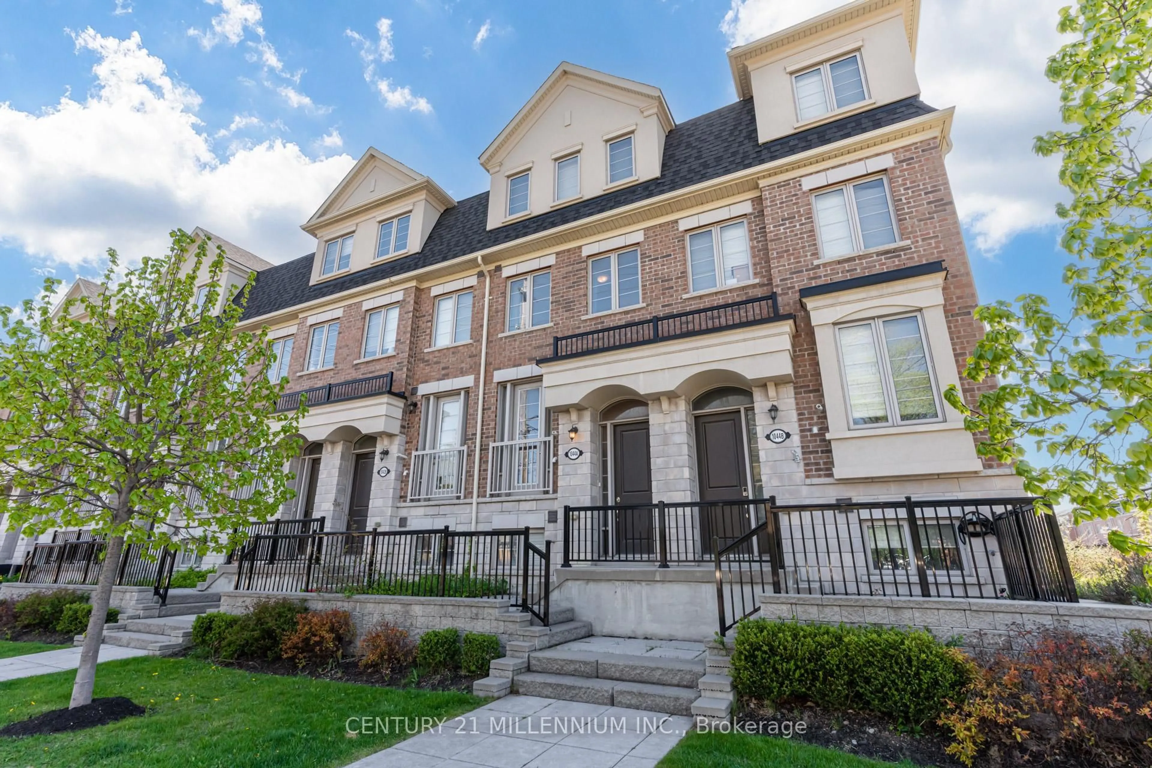 Home with brick exterior material, street for 1044A Islington Ave #161, Toronto Ontario M8Z 0E7