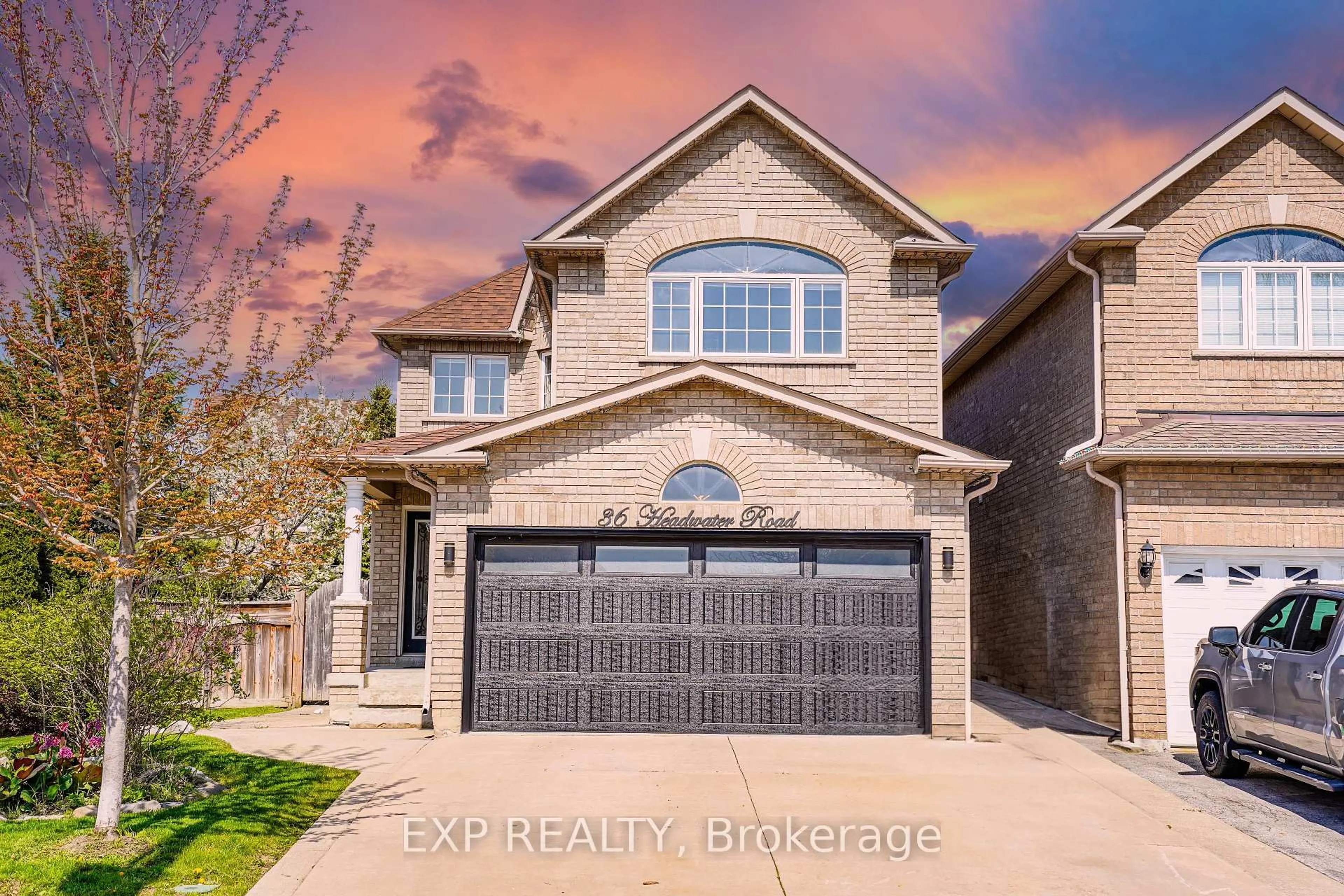 Home with brick exterior material, street for 36 Headwater Rd, Caledon Ontario L7E 2W2
