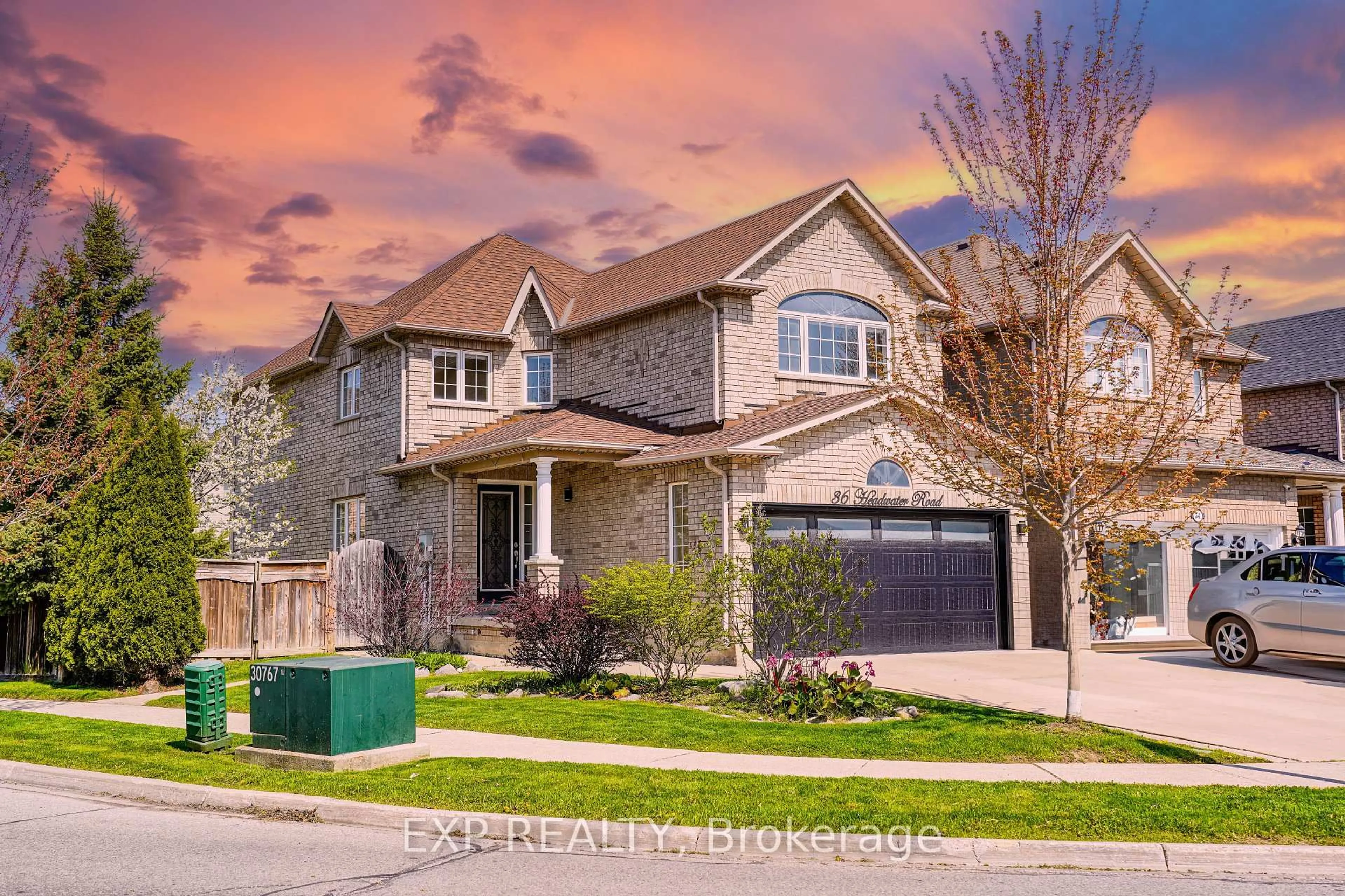 Home with brick exterior material, street for 36 Headwater Rd, Caledon Ontario L7E 2W2