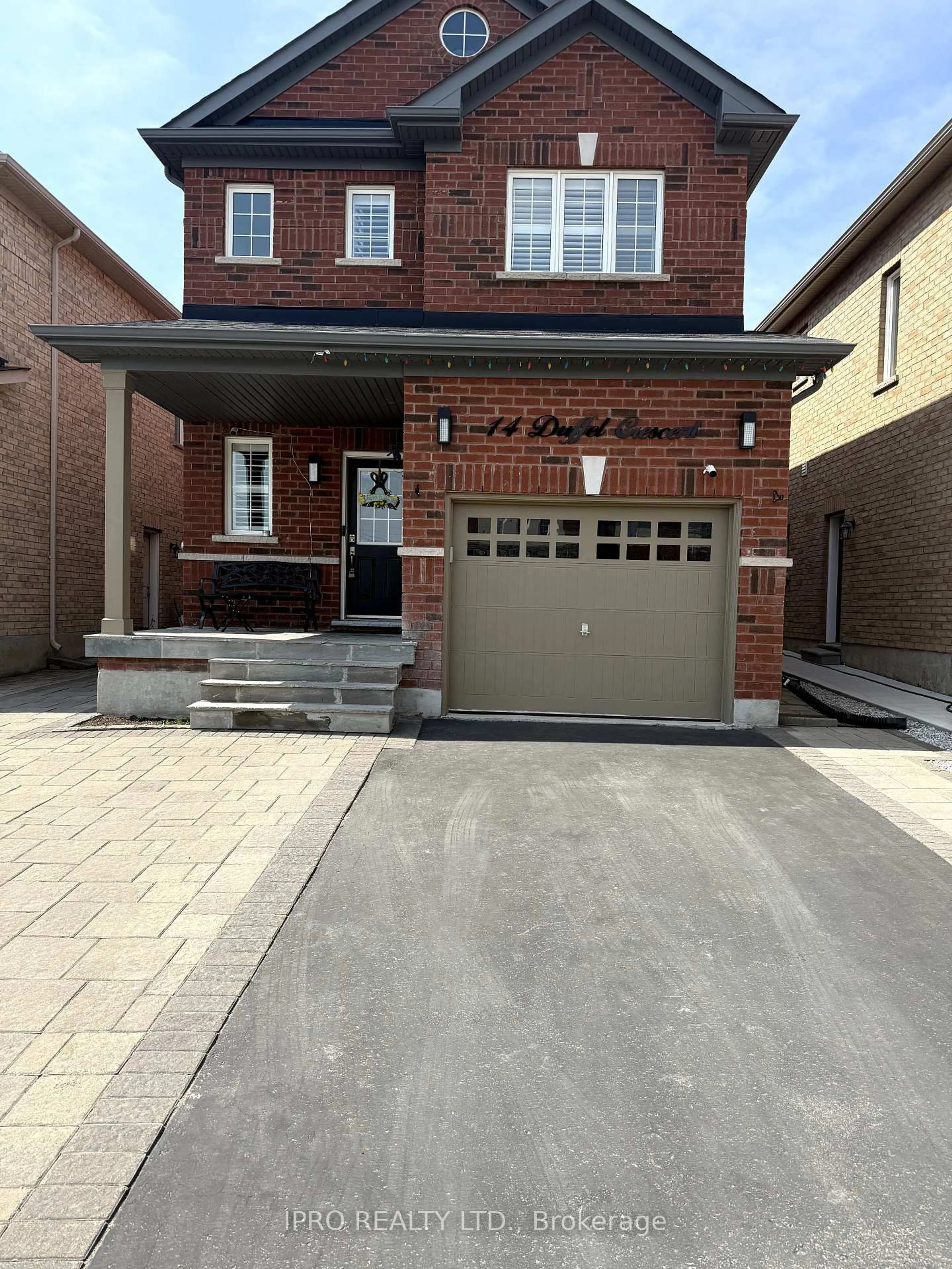 Home with brick exterior material, street for 14 Duffel Cres, Halton Hills Ontario L7G 0H7
