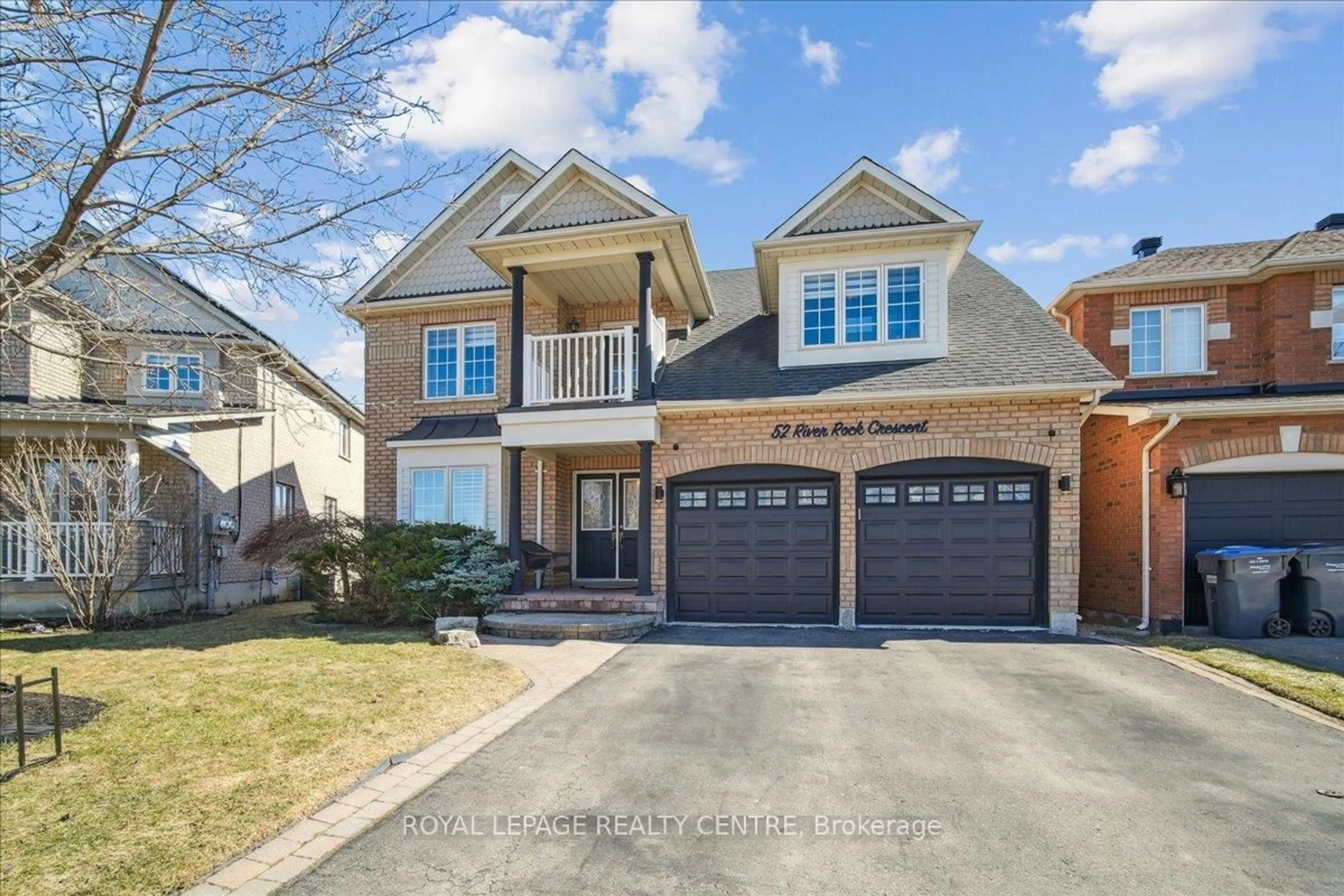 Home with brick exterior material, street for 52 River Rock Cres, Brampton Ontario L7A 2W9