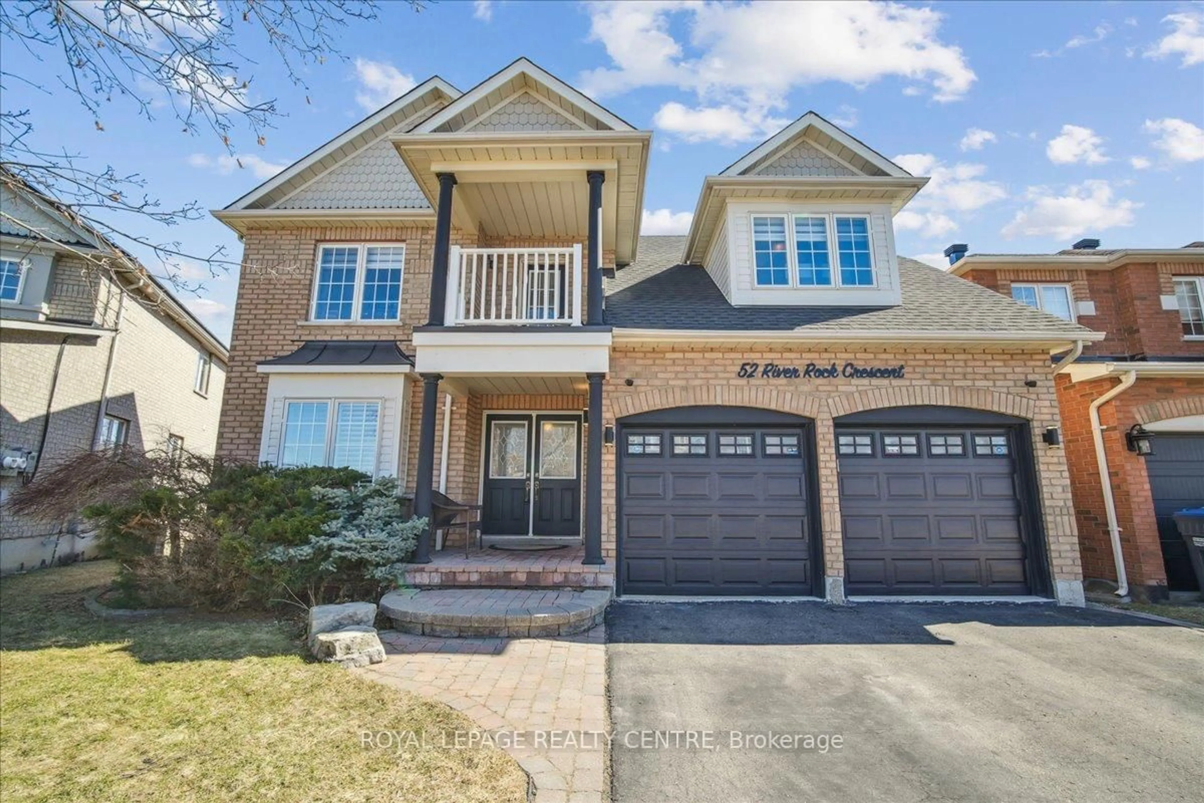 Home with brick exterior material, street for 52 River Rock Cres, Brampton Ontario L7A 2W9