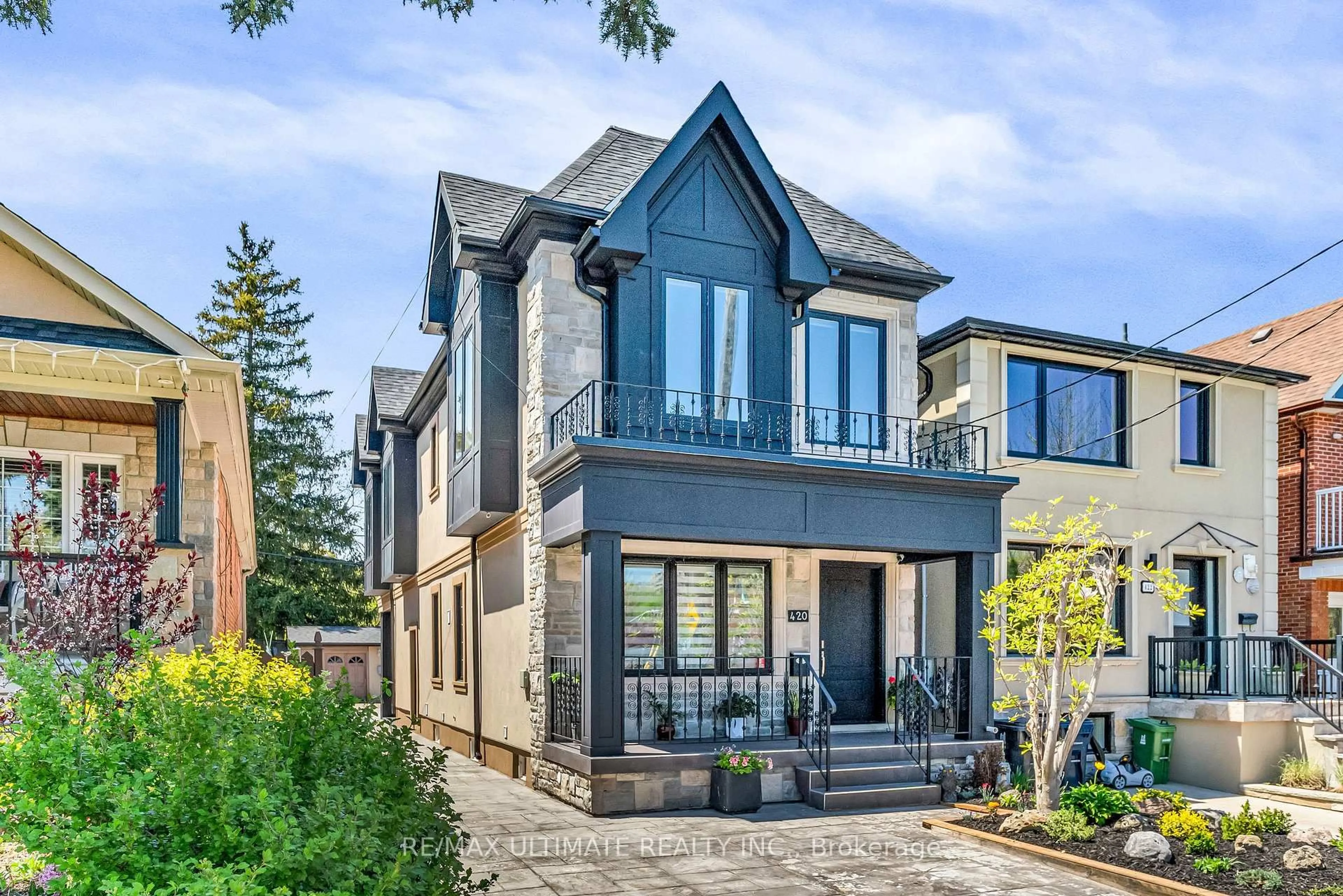 Home with brick exterior material, street for 420 Harvie Ave, Toronto Ontario M6E 4L8