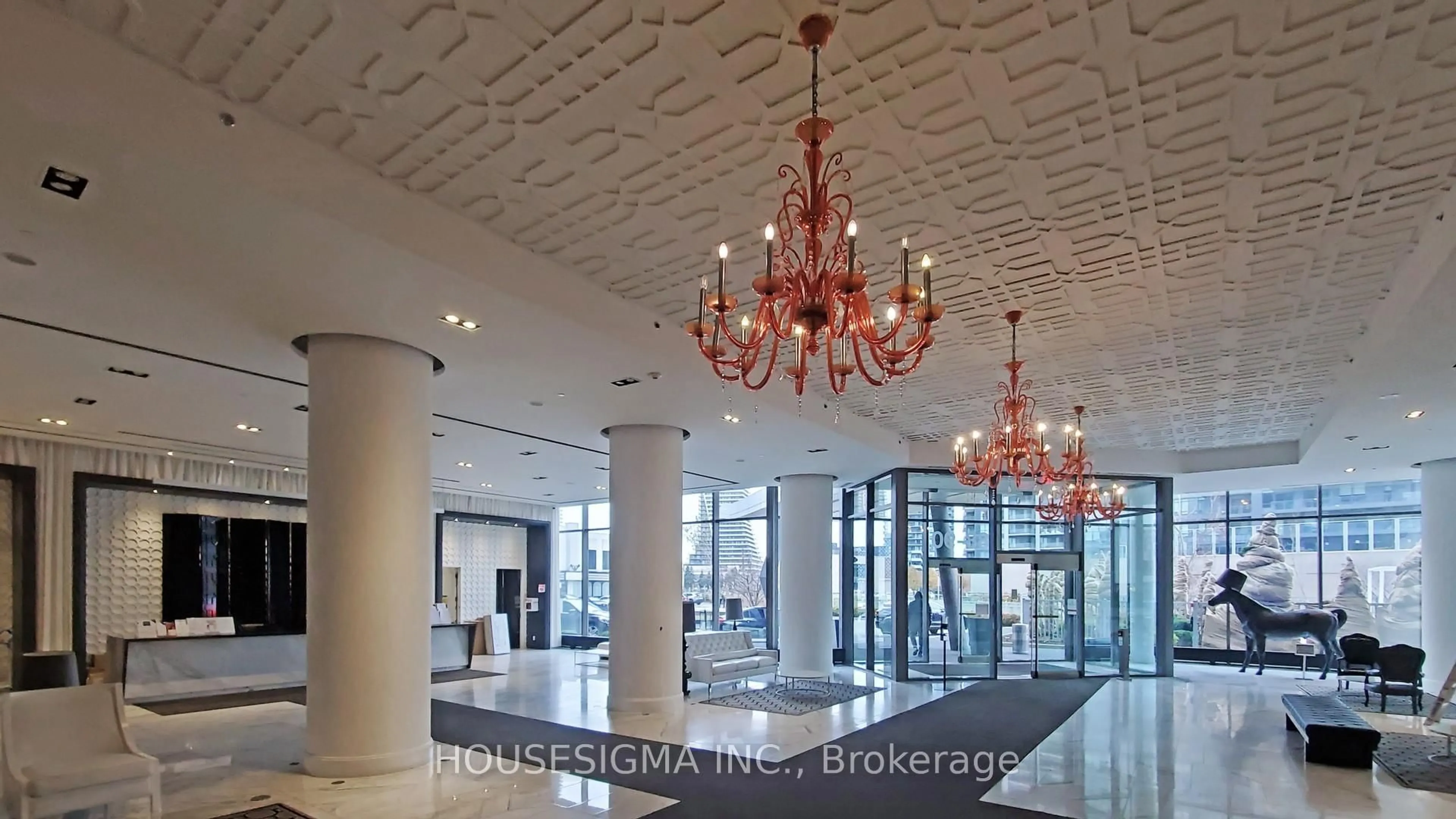 Lobby for 88 Parklawn Rd #1815, Toronto Ontario M8Y 0B6