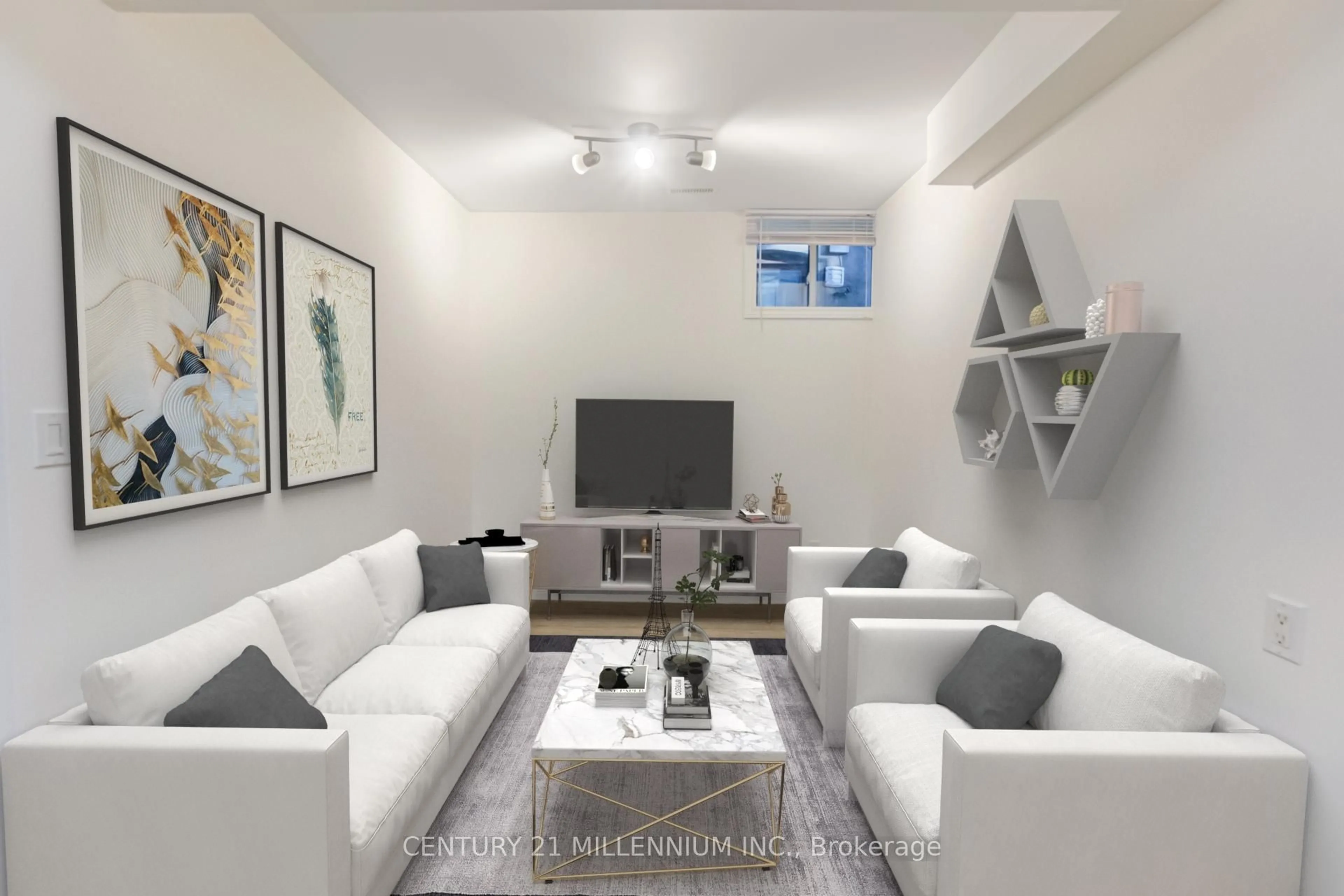 Living room with furniture, unknown for 9 Spring Grove Ave, Toronto Ontario M6N 3H2