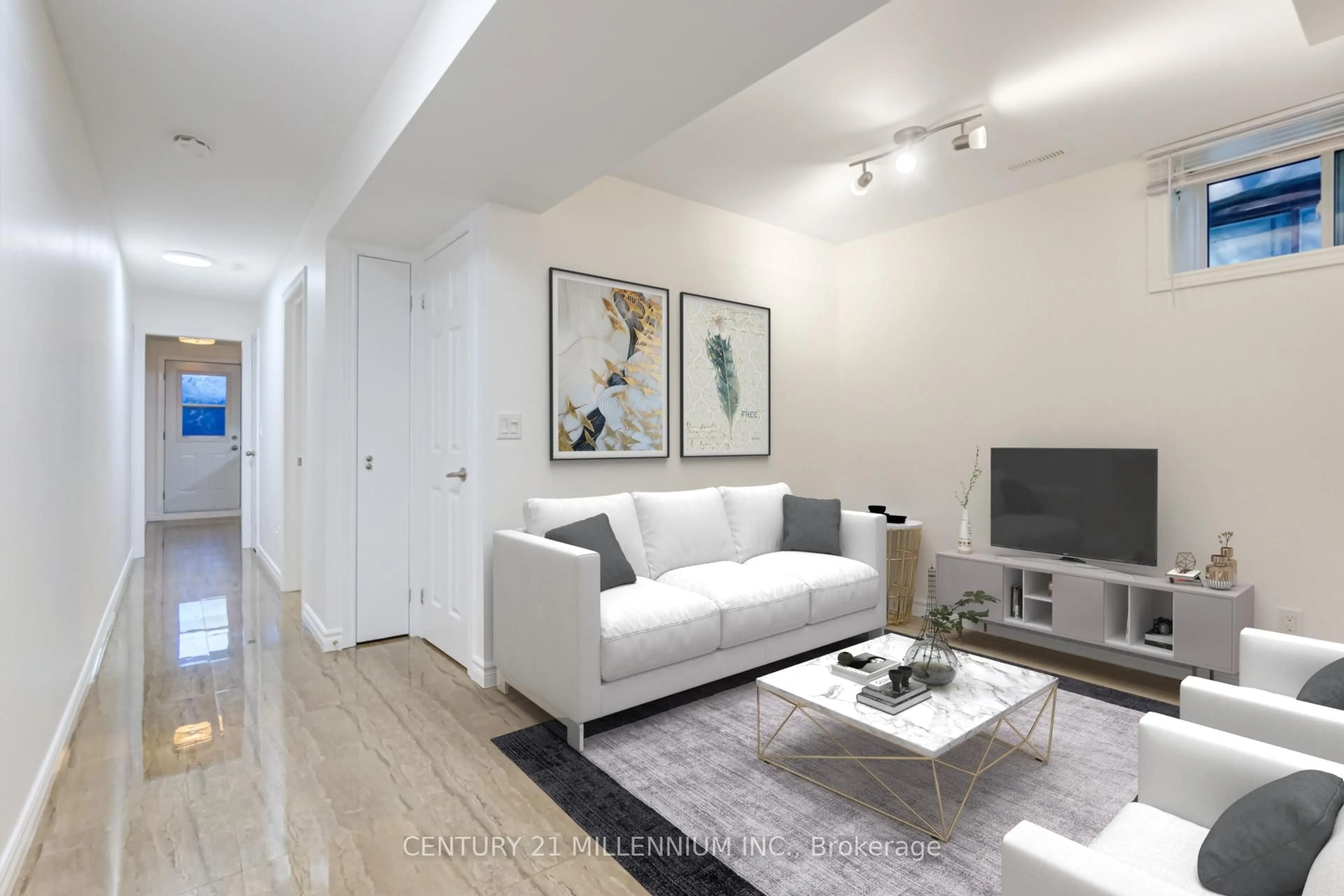 Living room with furniture, unknown for 9 Spring Grove Ave, Toronto Ontario M6N 3H2