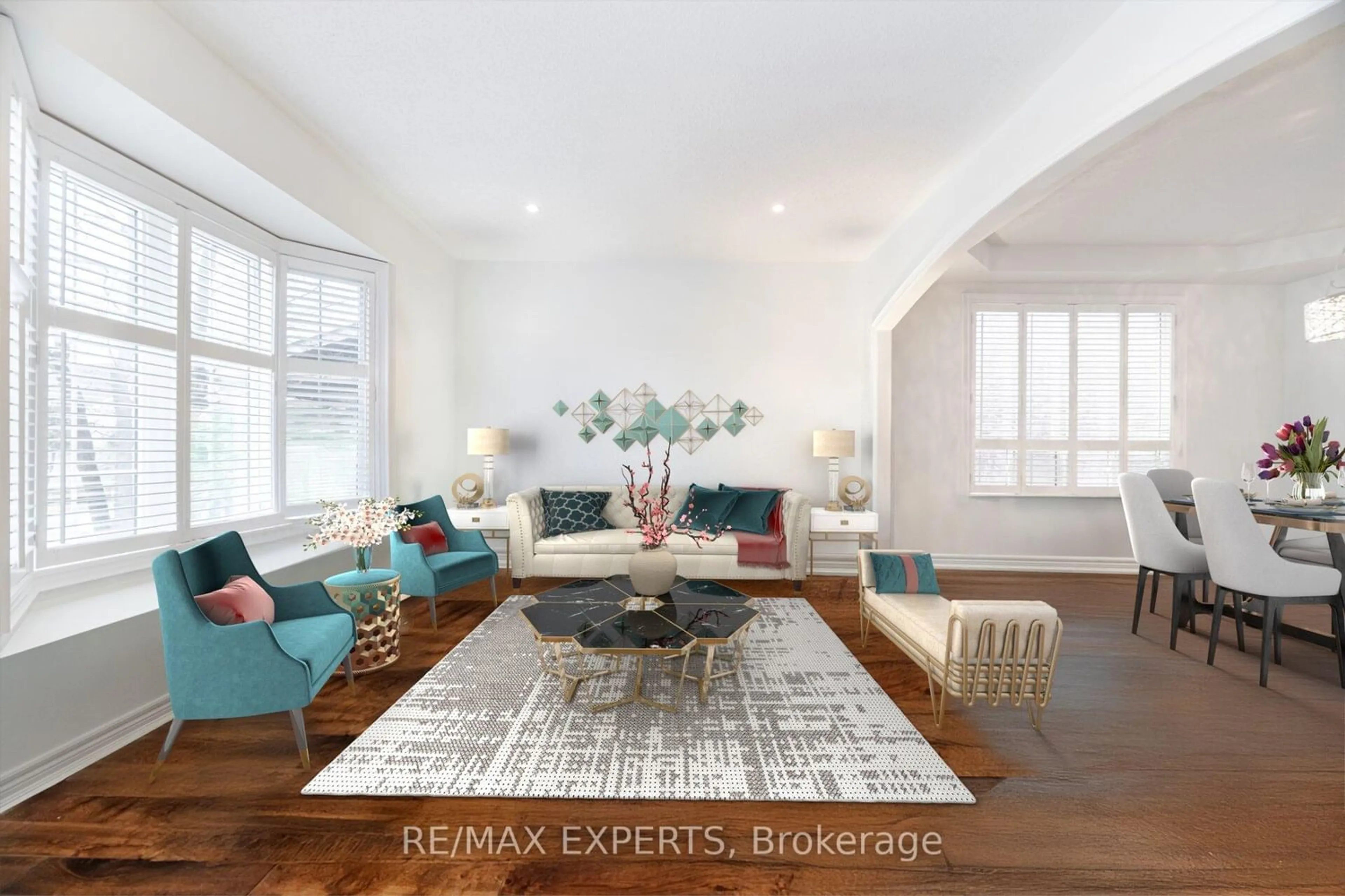 Living room with furniture, unknown for 42 Merlin Dr, Brampton Ontario L6P 1G1