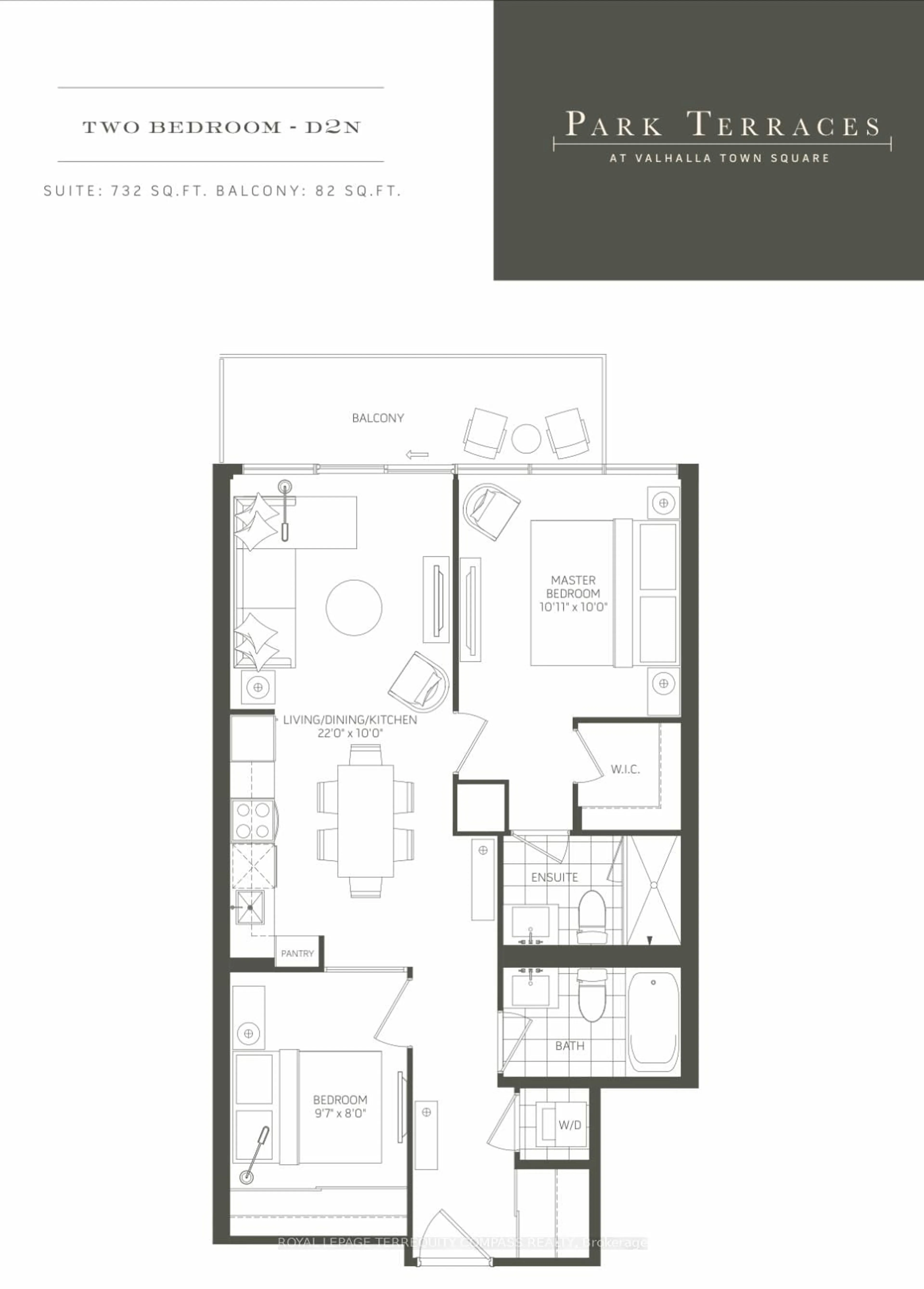 Floor plan for 26 Gibbs Rd #335, Toronto Ontario M9B 0E3