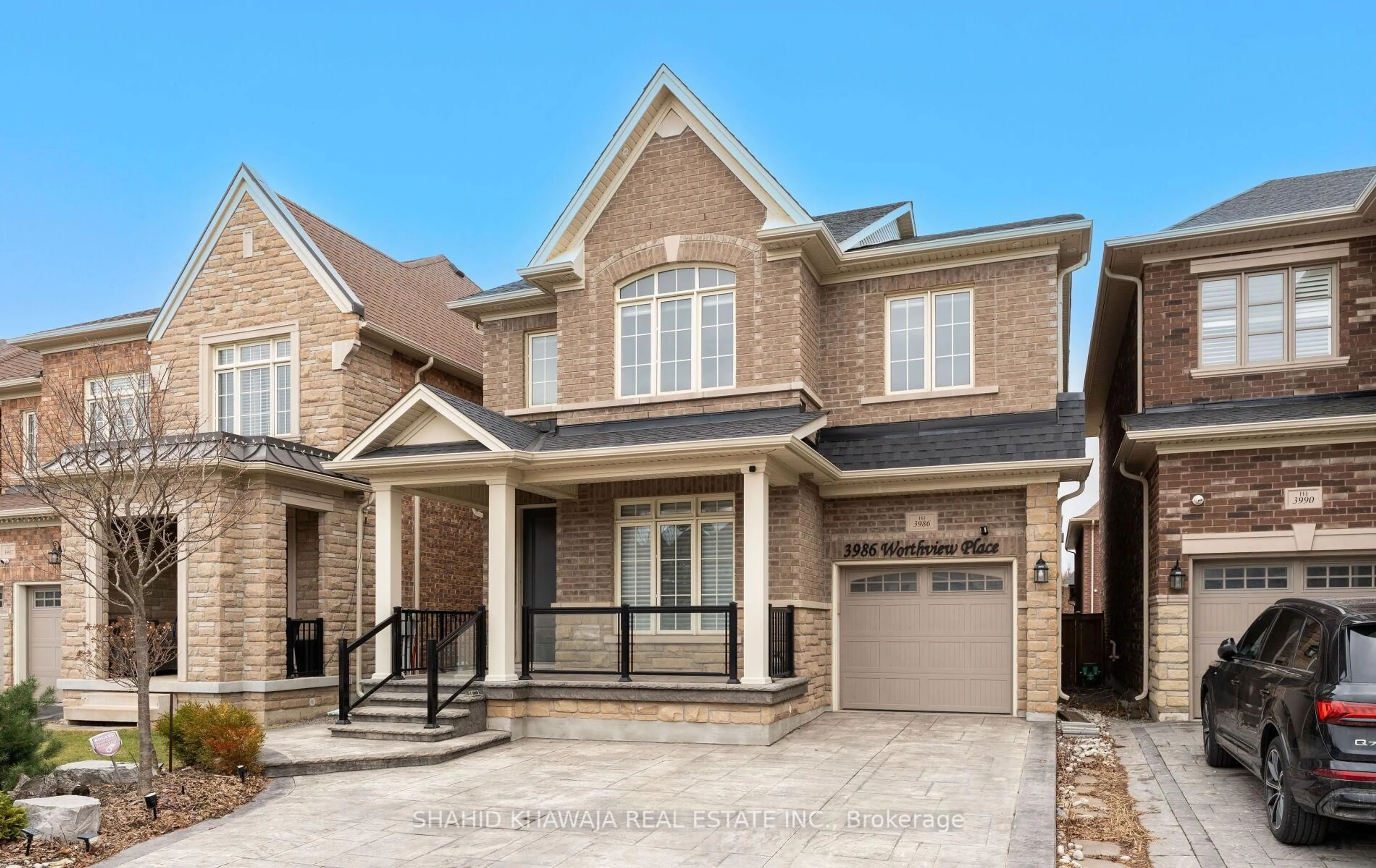 Home with brick exterior material, street for 3986 Worthview Pl, Mississauga Ontario L5N 6S7