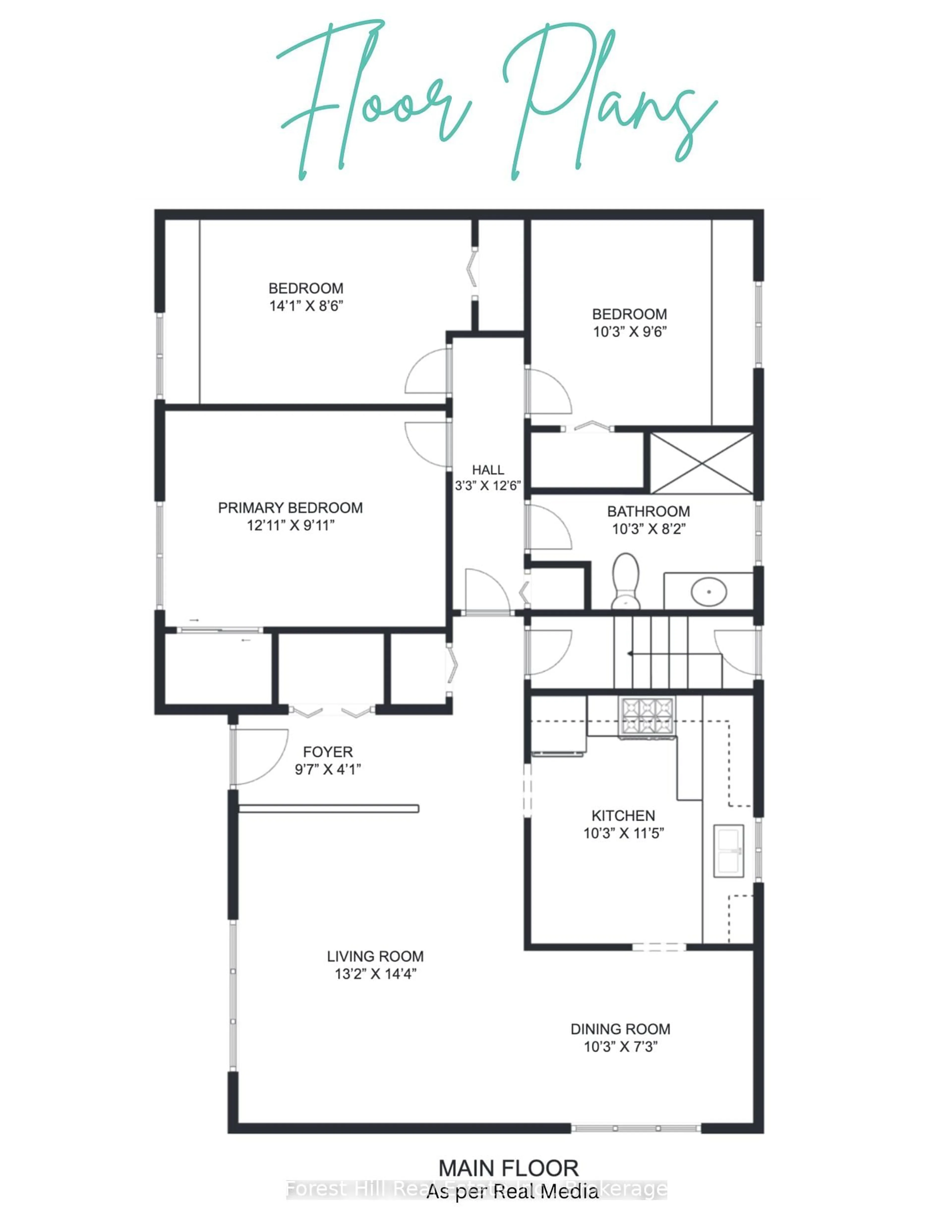 Floor plan for 16 Bethwin Pl, Toronto Ontario M9R 2C4