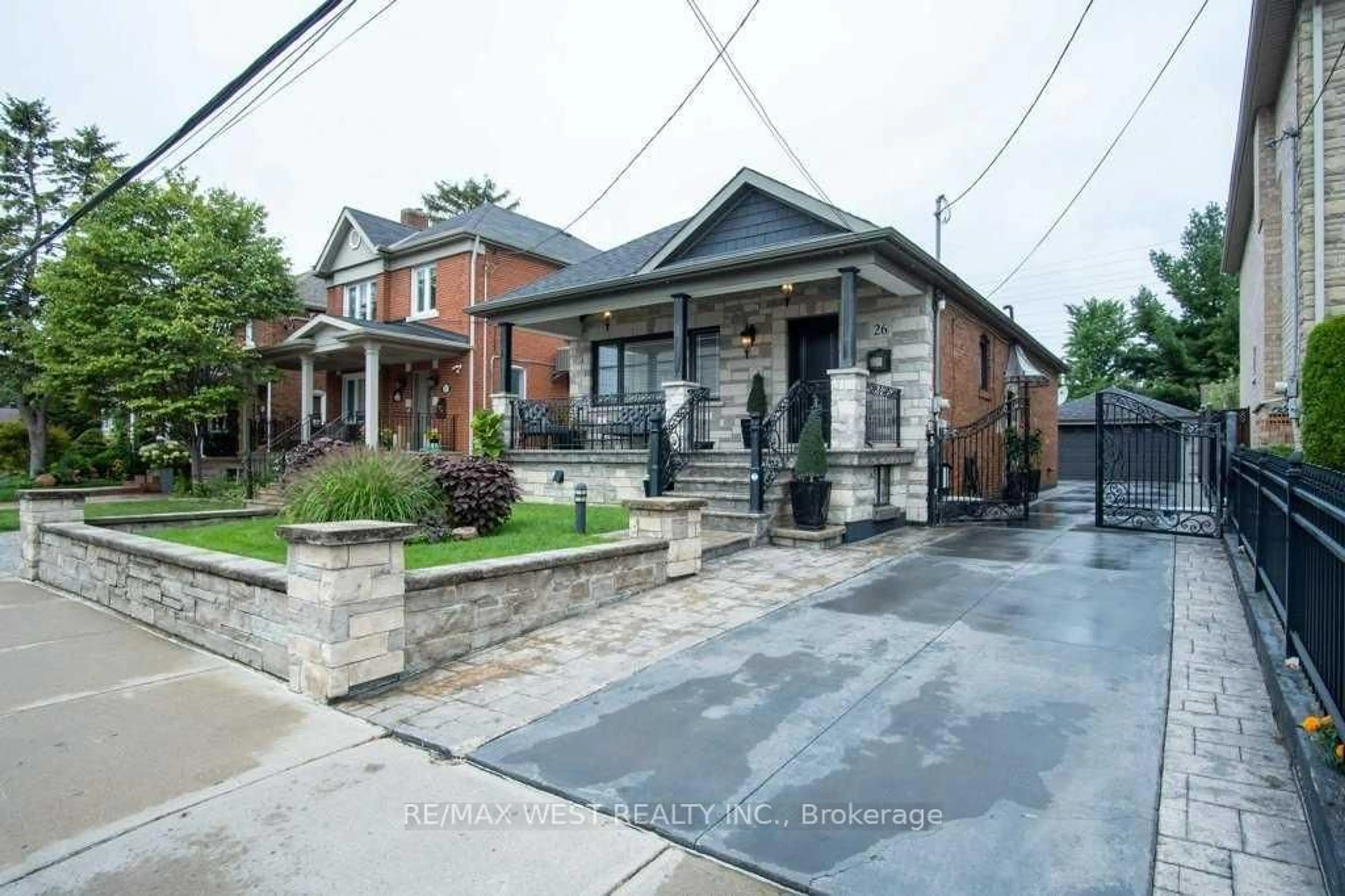 Home with brick exterior material, street for 26 Brandon Ave, Toronto Ontario M6H 2C9